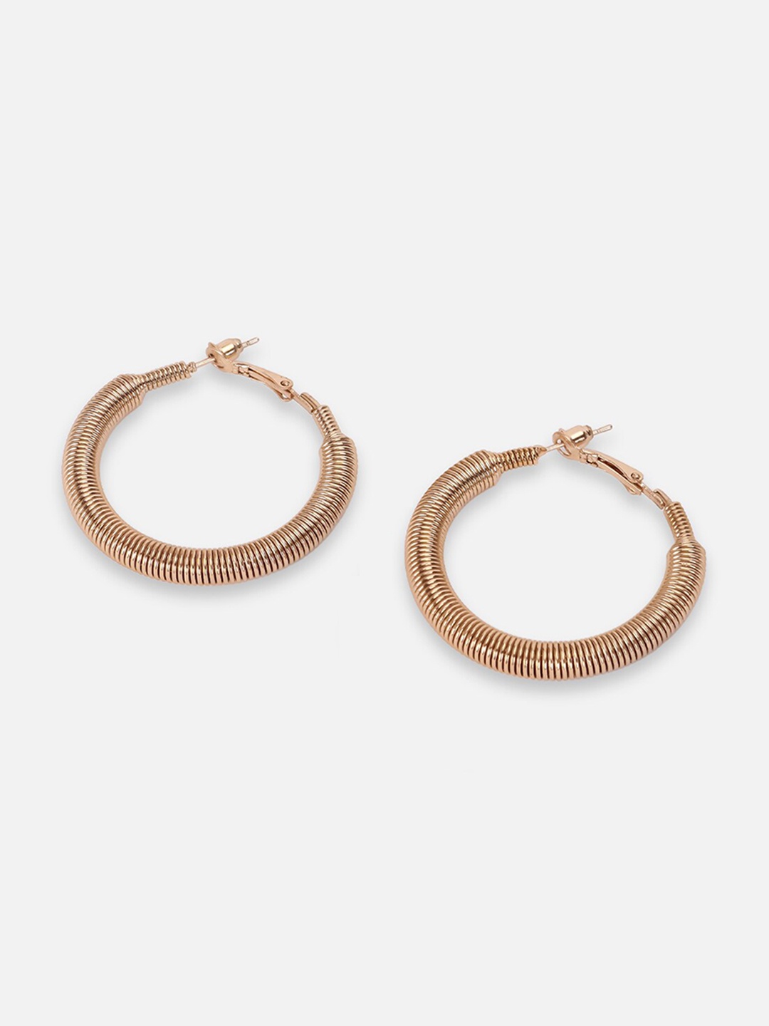 

FOREVER 21 Gold Plated Hoop Earrings
