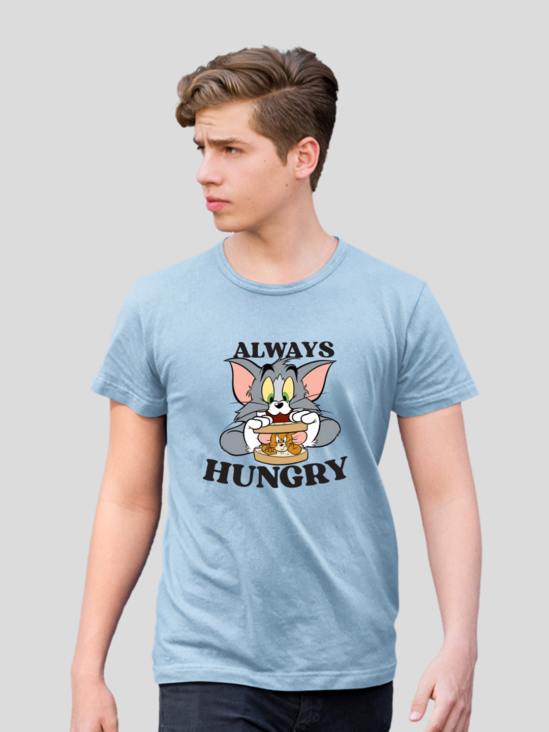 

Minute Mirth Scooby Doo Printed Cotton T-shirt, Blue