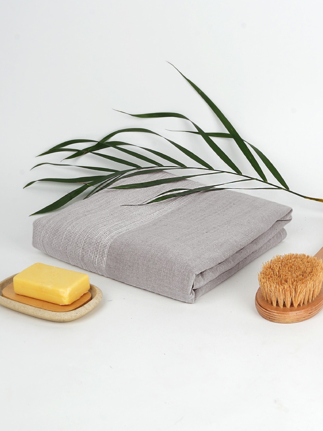 

Doctor Towels 380 GSM Bamboo Ultra-Light Slub Bath Towel, Taupe