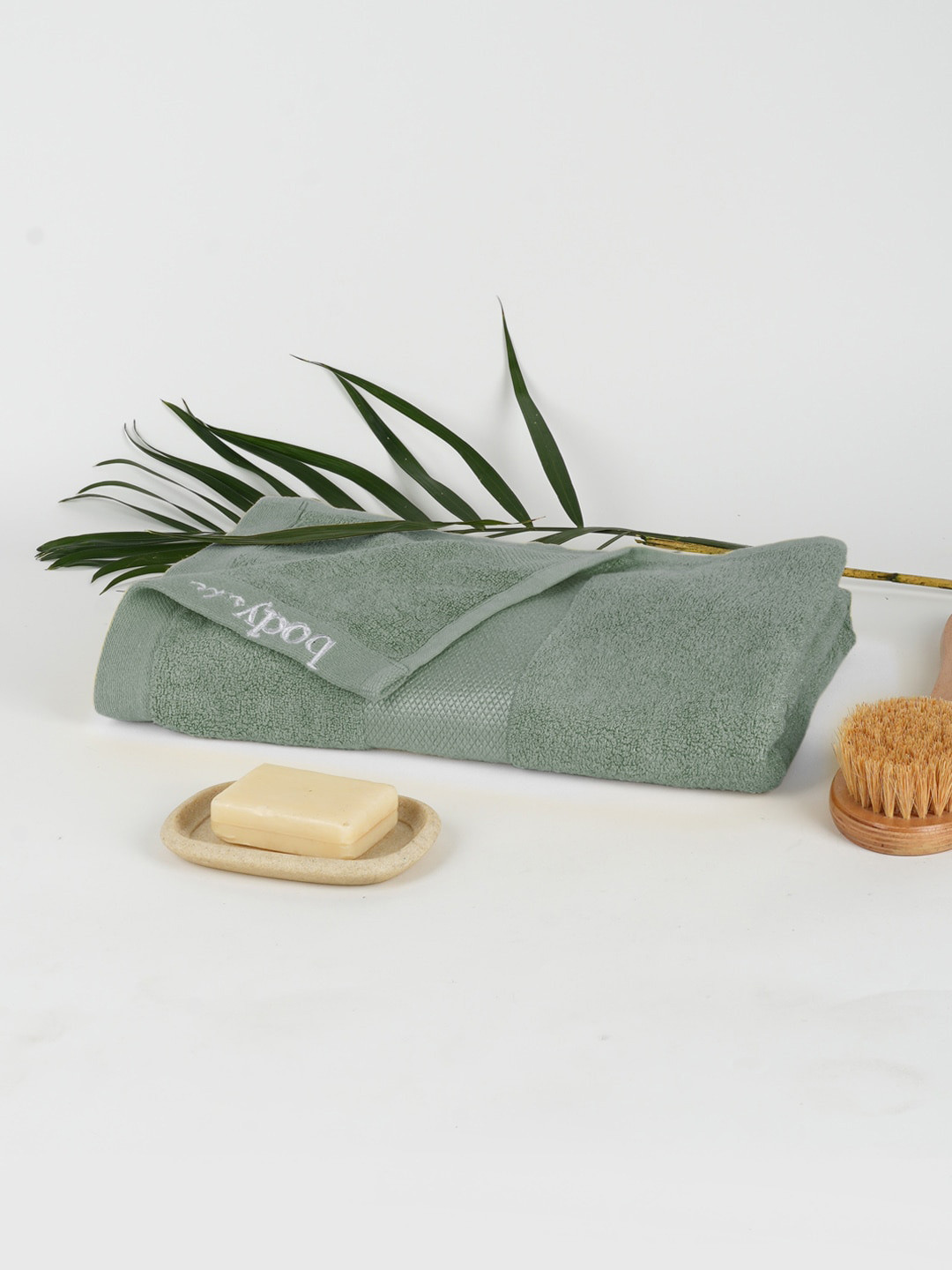 

Doctor Towels 550 GSM Bamboo Terry Bath Towel, Green