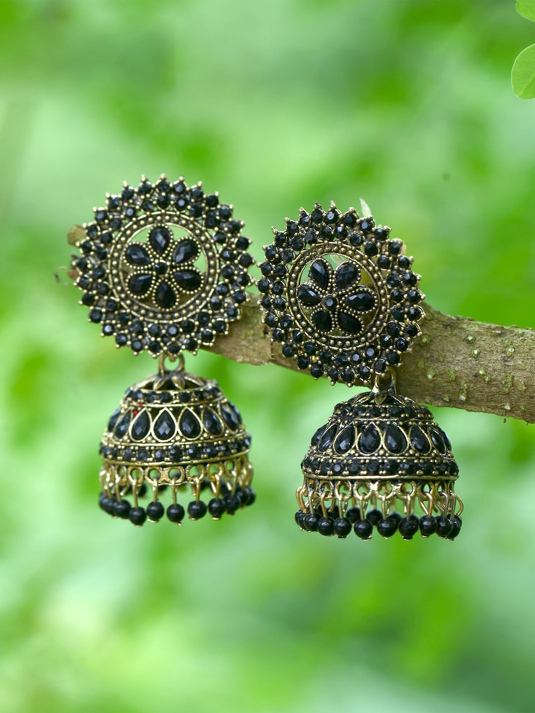 

MEENAZ Gold Plated Jhumkas