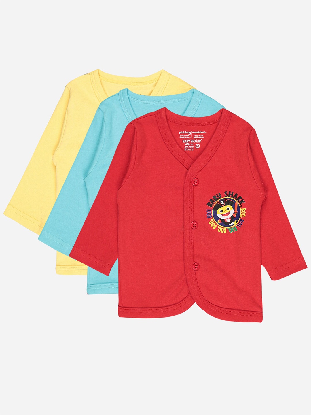 

Bodycare Infants Pack Of 3 Assorted Cotton Tops