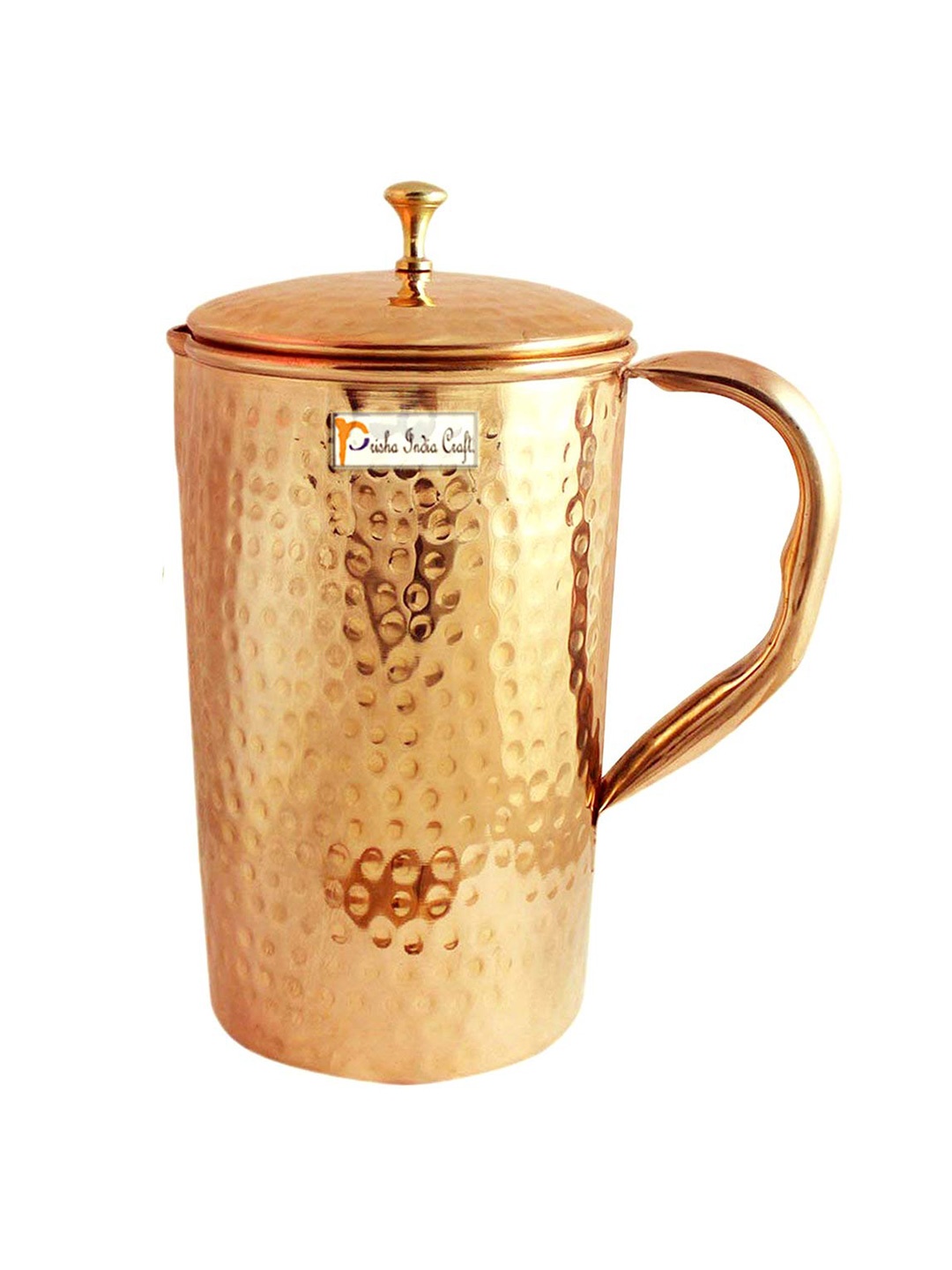 

PRISHA INDIA CRAFT Copper Water Jug 1.2 L