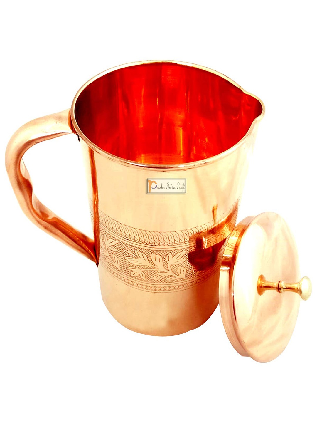 

PRISHA INDIA CRAFT Copper Water Jug 1.6 L