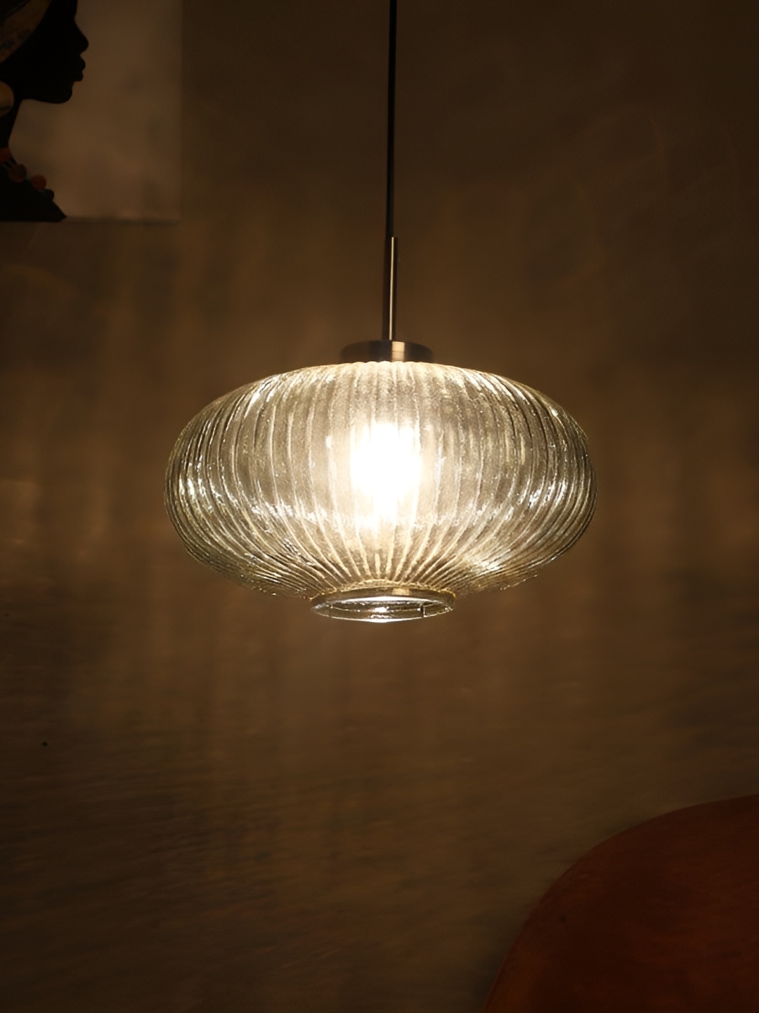 

ELIANTE Silver Toned Iron Contemporary Ceiling Lamp