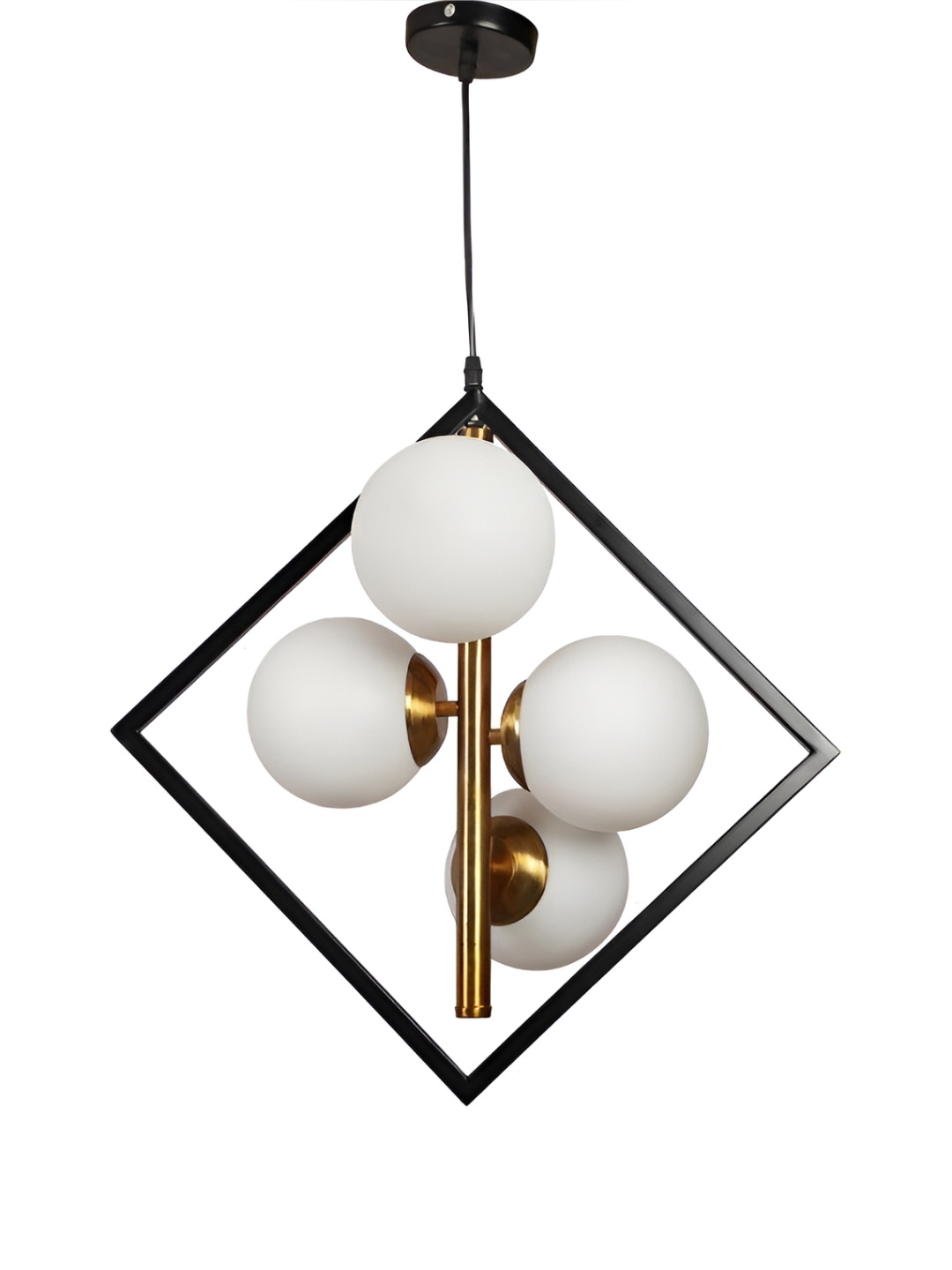 

ELIANTE Black and Gold Toned Iron Contemporary Ceiling Lamp