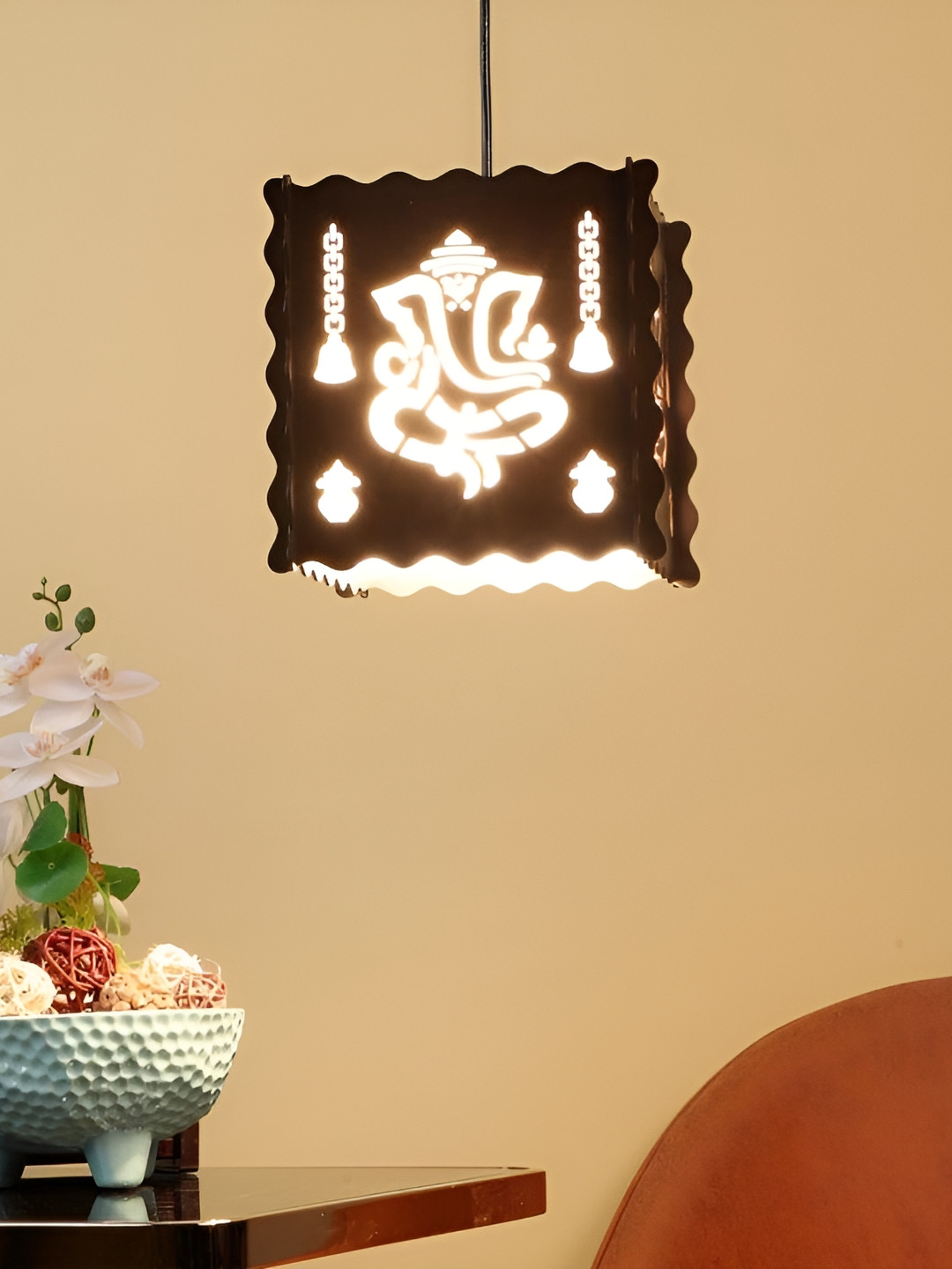 

ELIANTE Brown Contemporary Ceiling Lamp