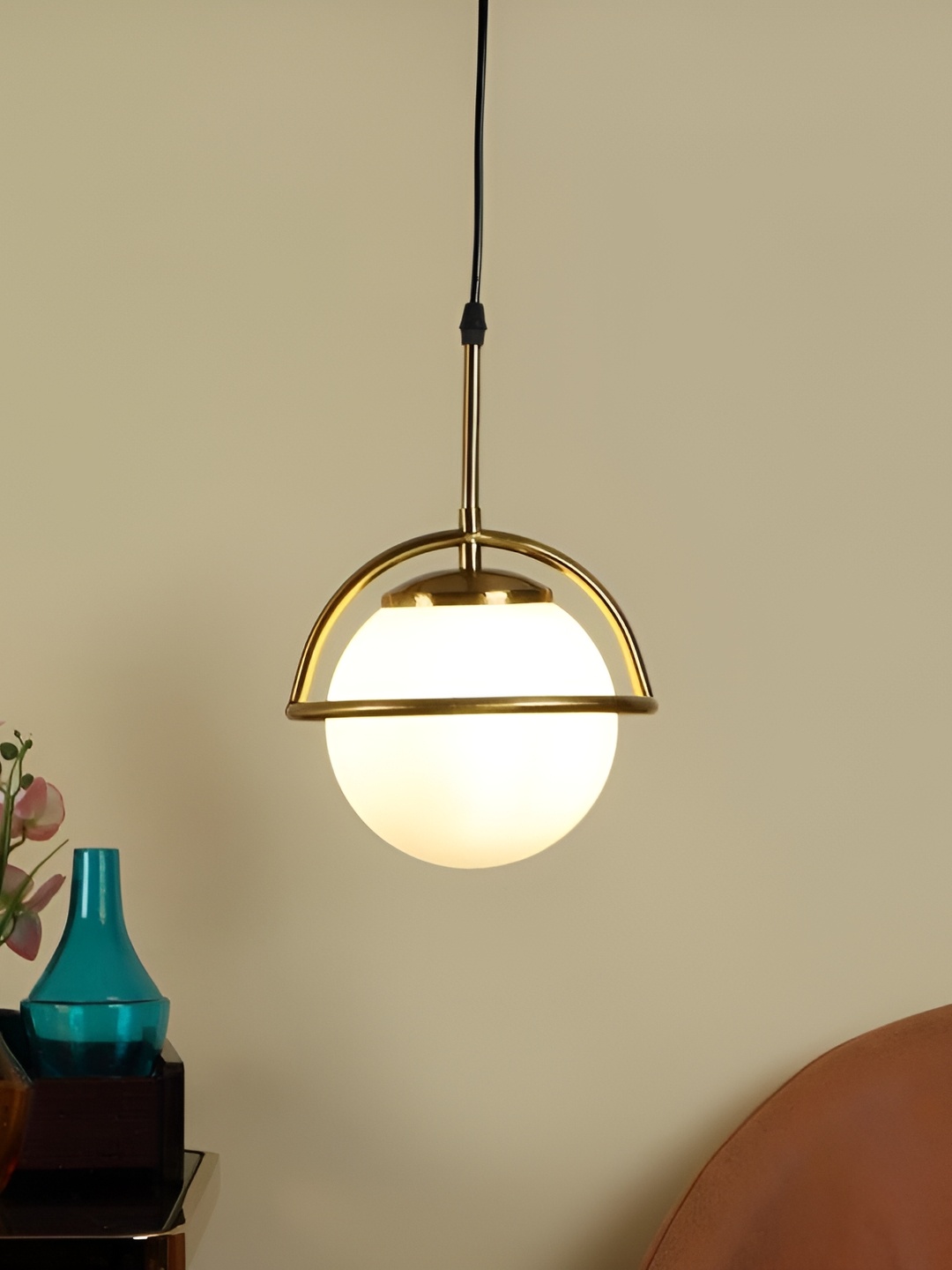 

ELIANTE Gold Toned Iron Contemporary Ceiling Lamp