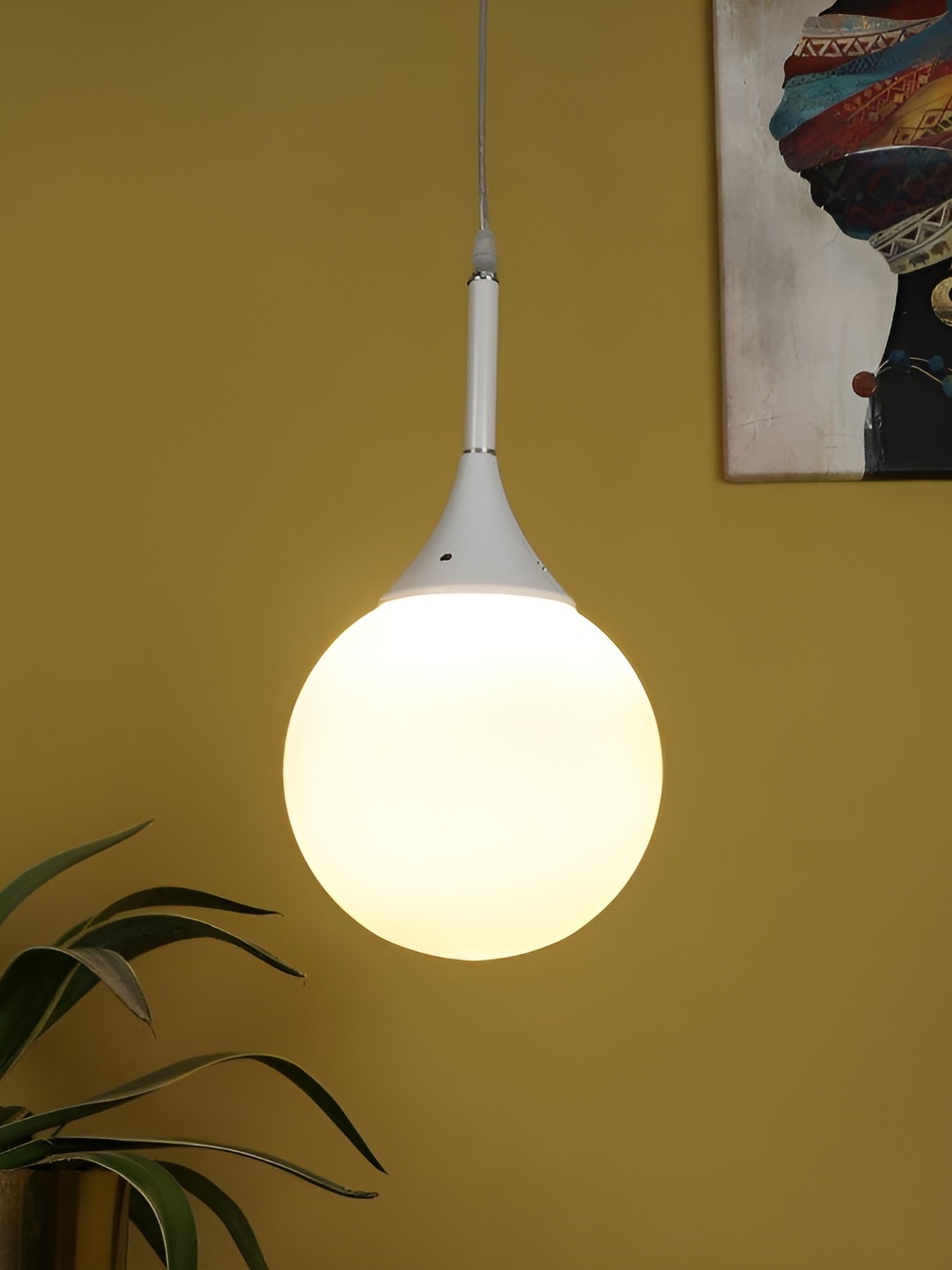 

ELIANTE White Iron Contemporary Ceiling Lamp