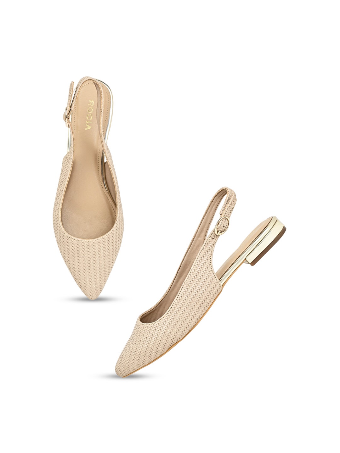 

Rocia Women Beige Mules Flats