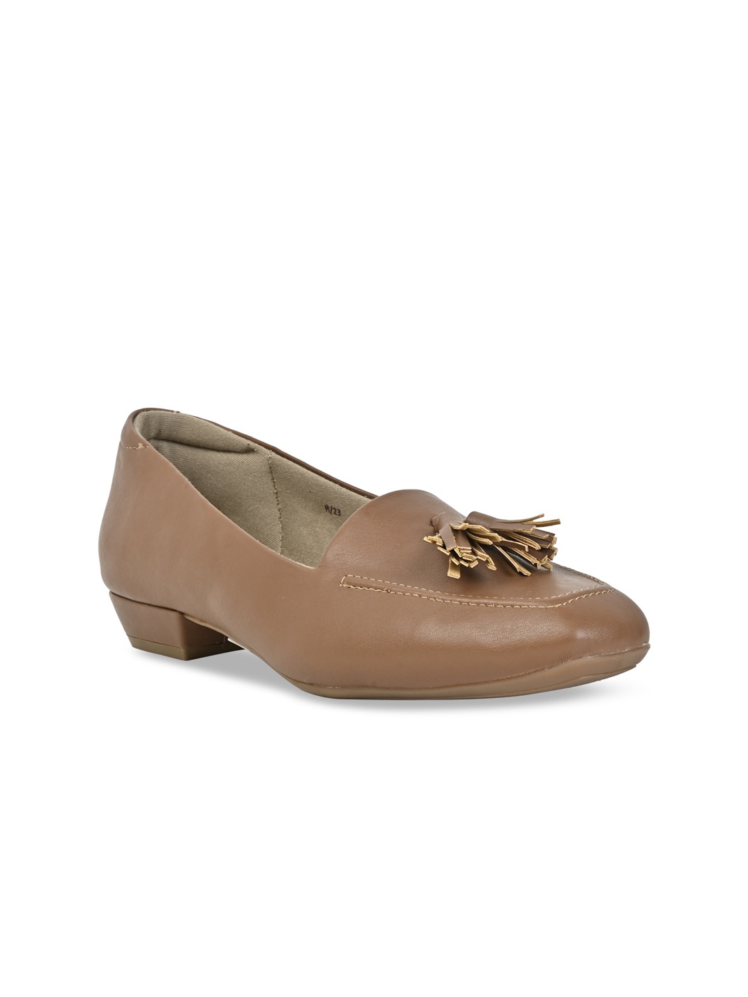 

Rocia Tassel Detail Block Heel Pumps, Brown