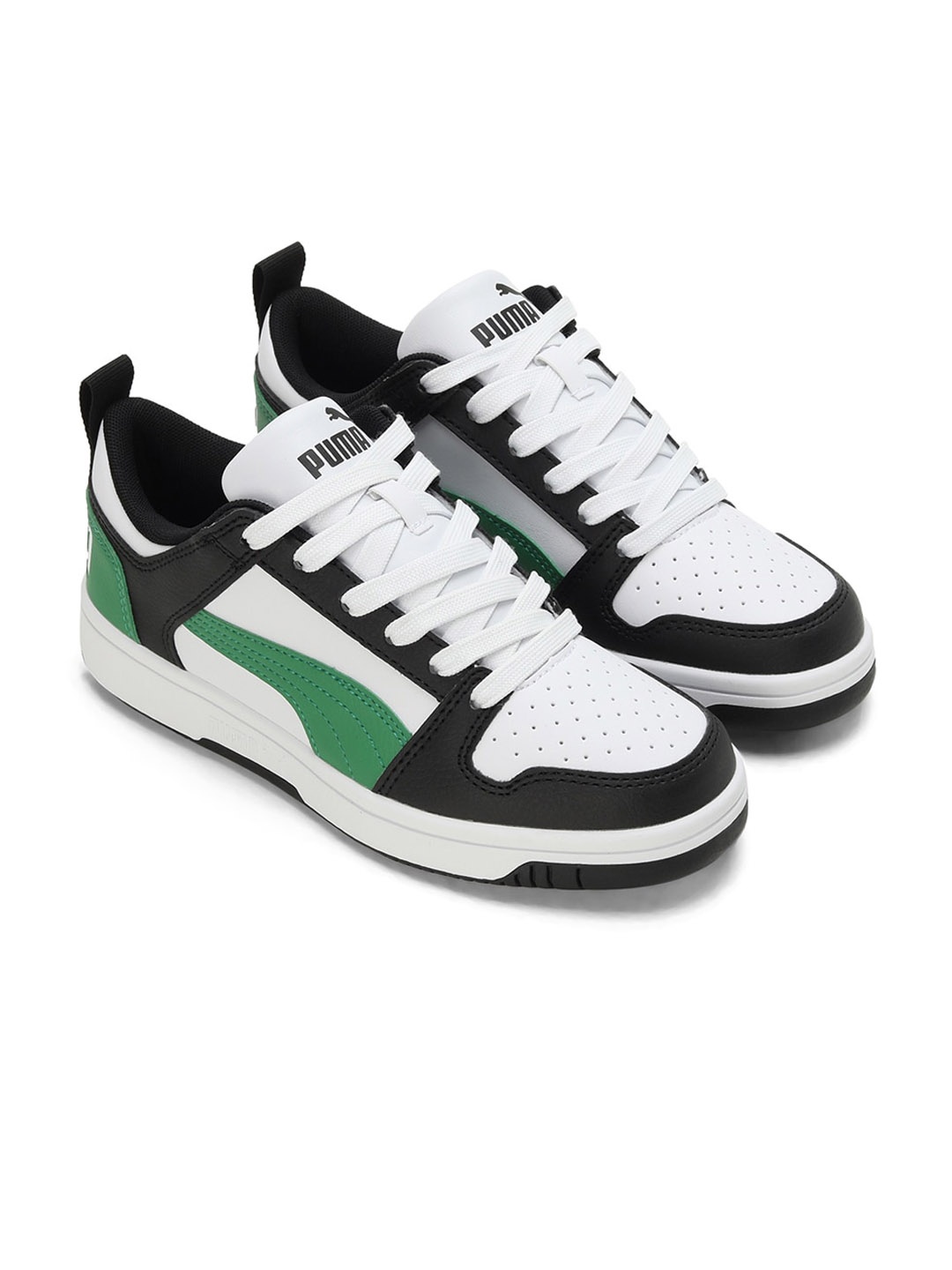 

Puma Kids Rebound LayUp Lo JR Sneakers, White