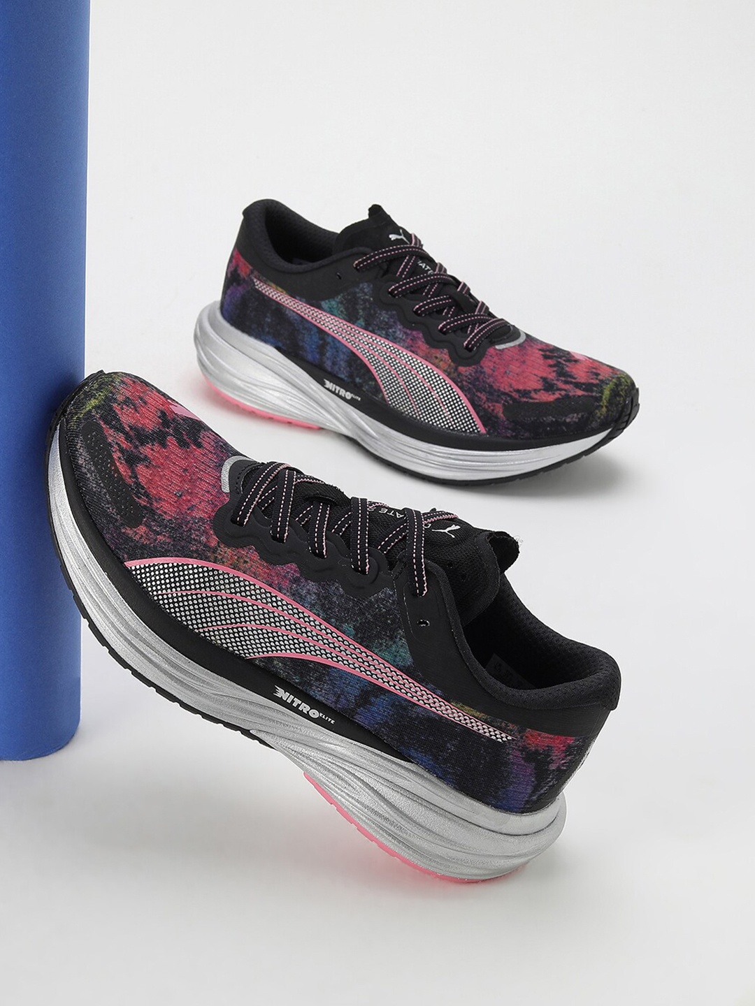 

Puma Women Deviate NITRO 2 'Marathon Series Running Shoes, Black
