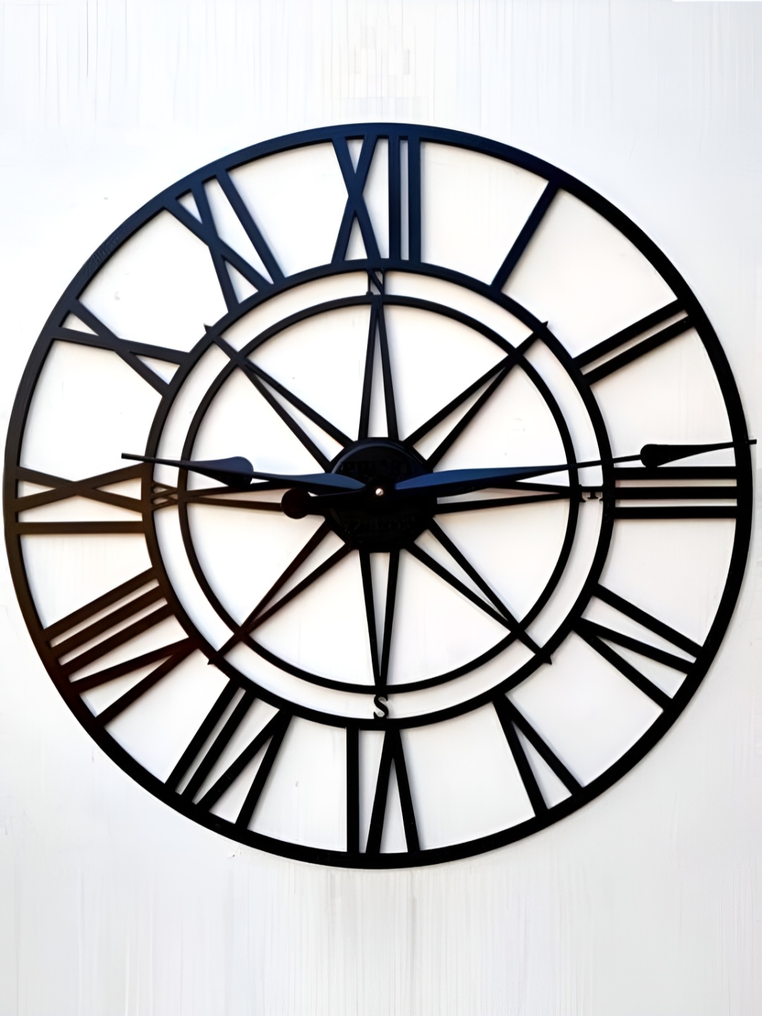 

Writings On The Wall Black Spherical Compass Wall Clock