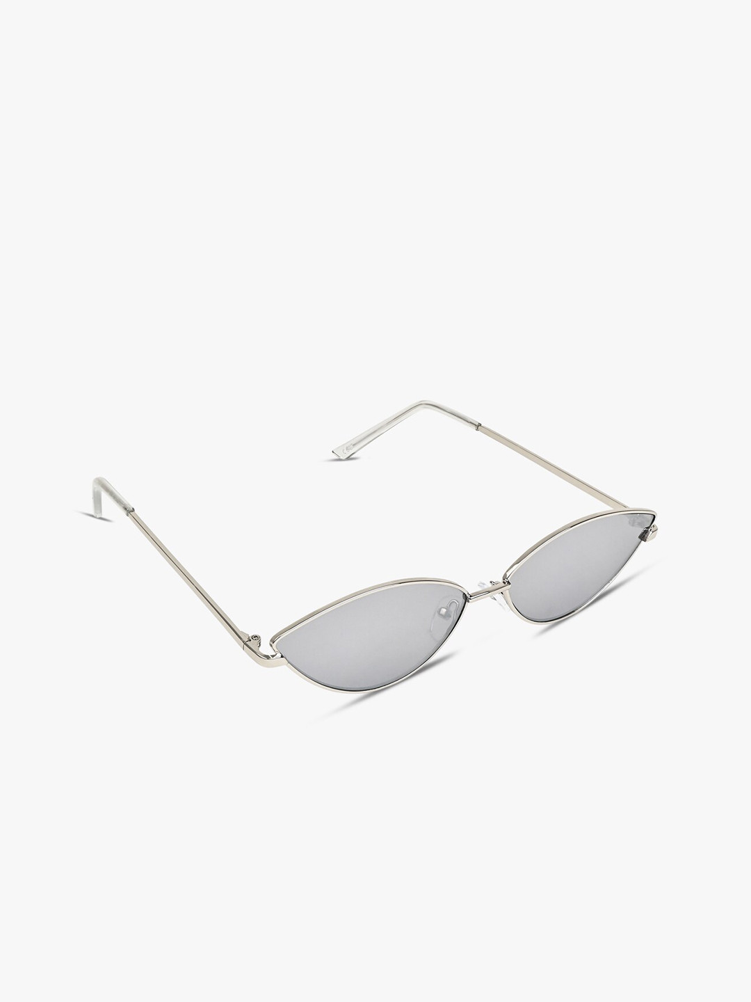 

ALDO Women Cateye Sunglasses, Silver