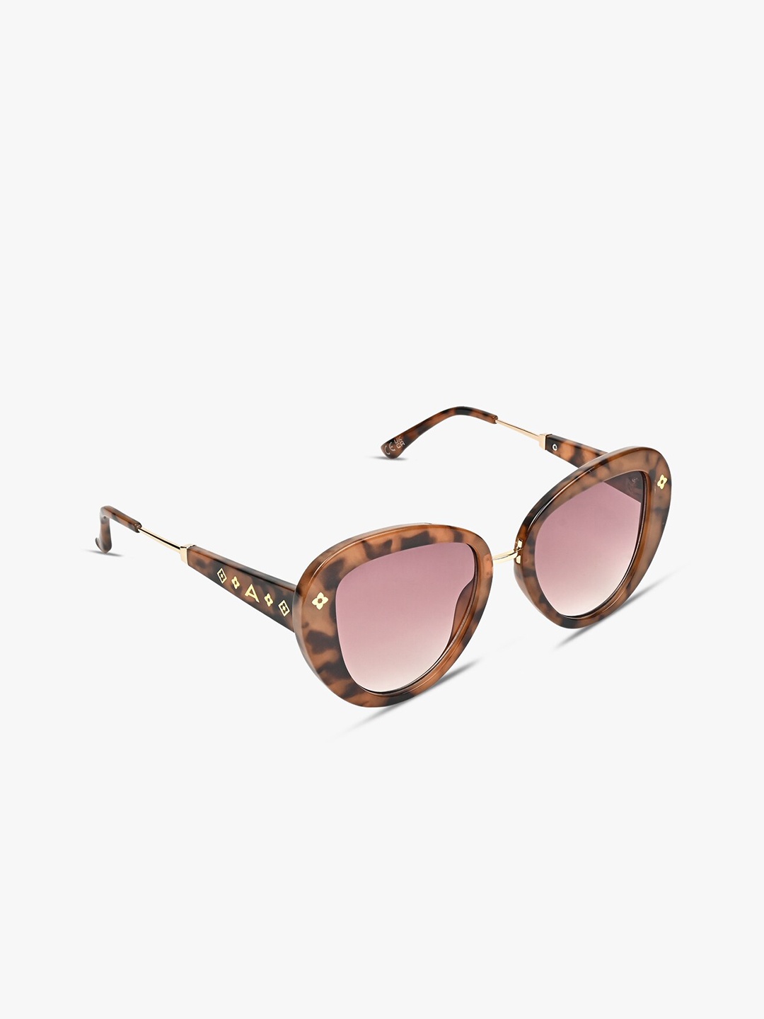 

ALDO Women Full Rim Wayfarer Sunglasses ICONISUN240, Brown