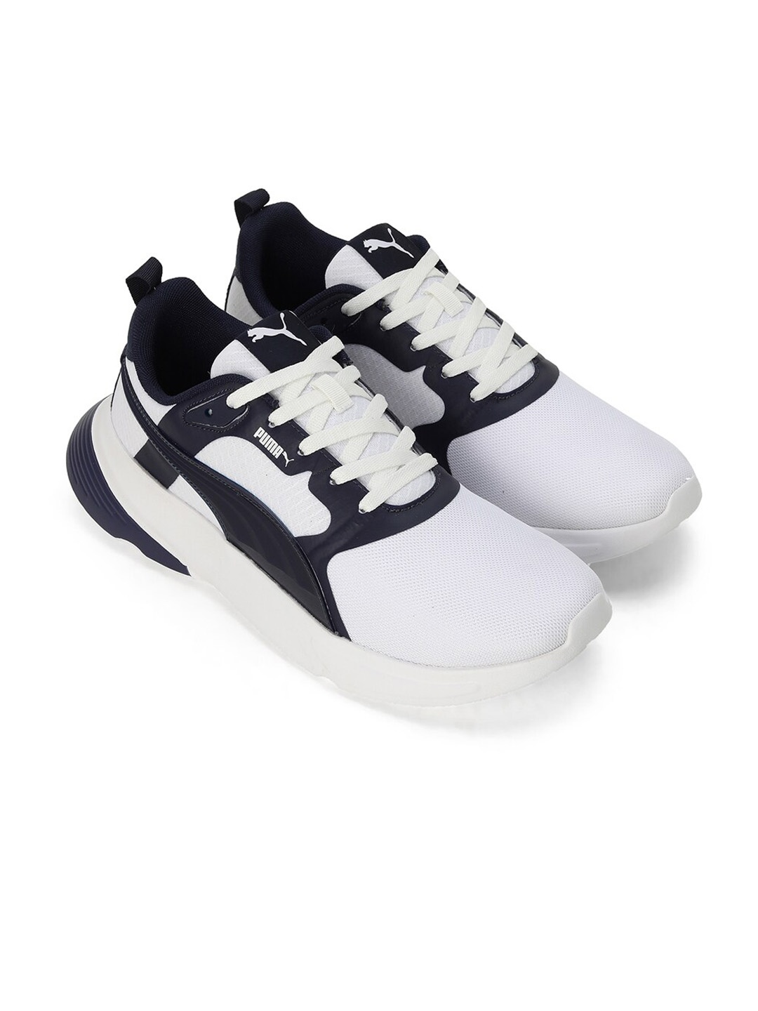 

Puma Men Nomic Textured Lace-Up Sneaker, White