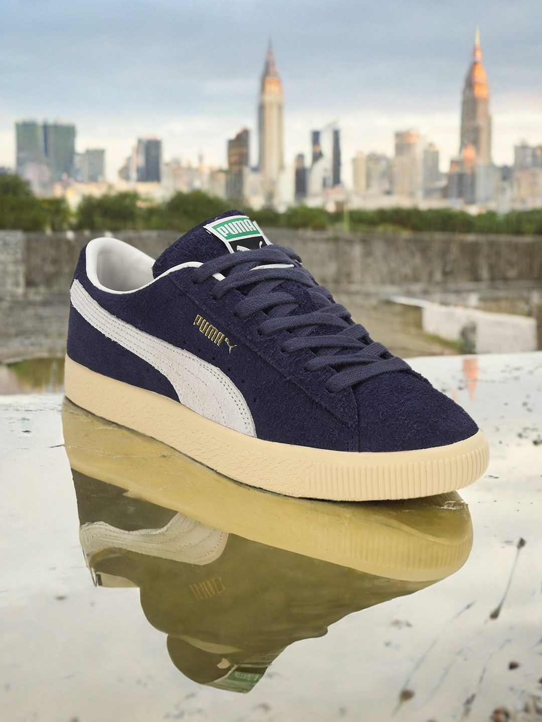 

Puma Men Suede VTG TheNeverWorn II Sneakers, Navy blue