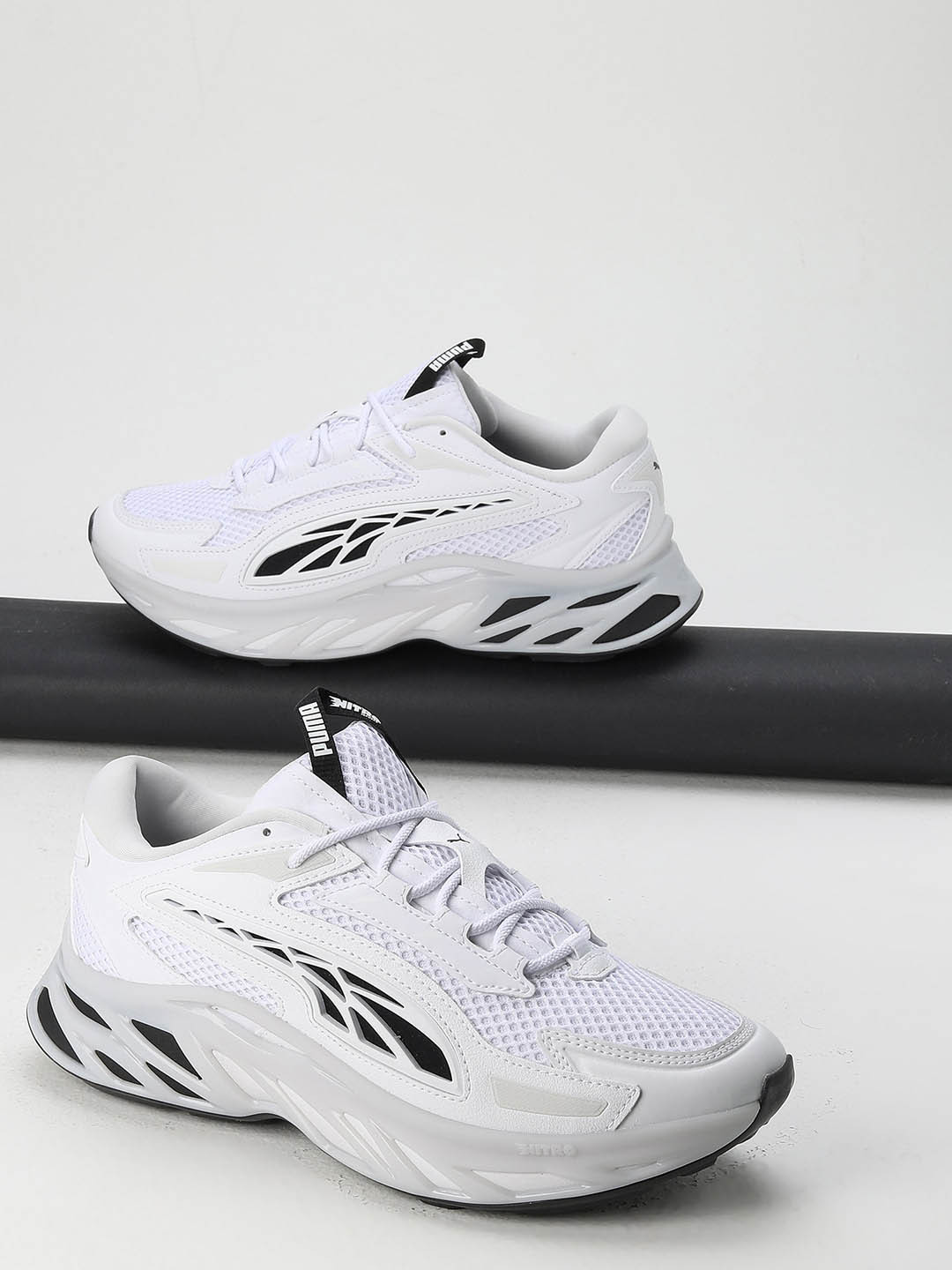 

Puma Unisex Exotek NITRO Base Sneakers, White