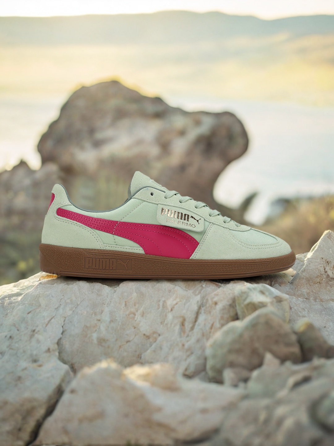 

Puma Unisex Palermo OG Sneakers, Sea green