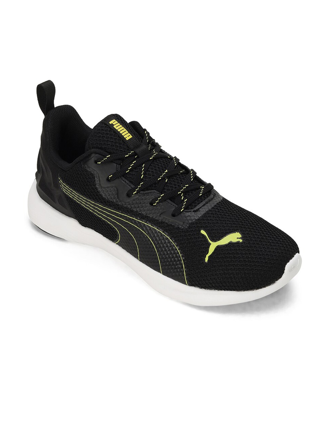 

Puma Men SOFTRIDE Runphlo Printed Running Shoes, Black