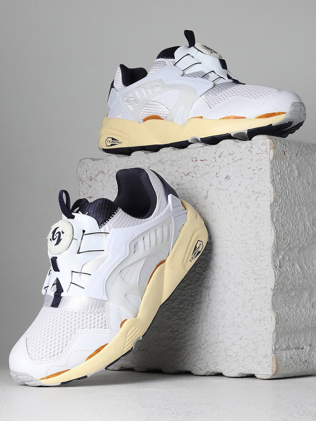 

Puma Unisex Disc Blaze The Never Worn II Sneakers, White