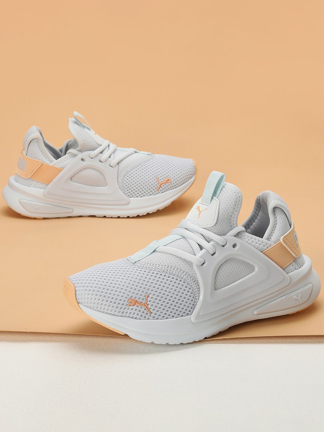 

Puma Unisex SOFTRIDE Enzo Evo Textured Running Shoes, Grey