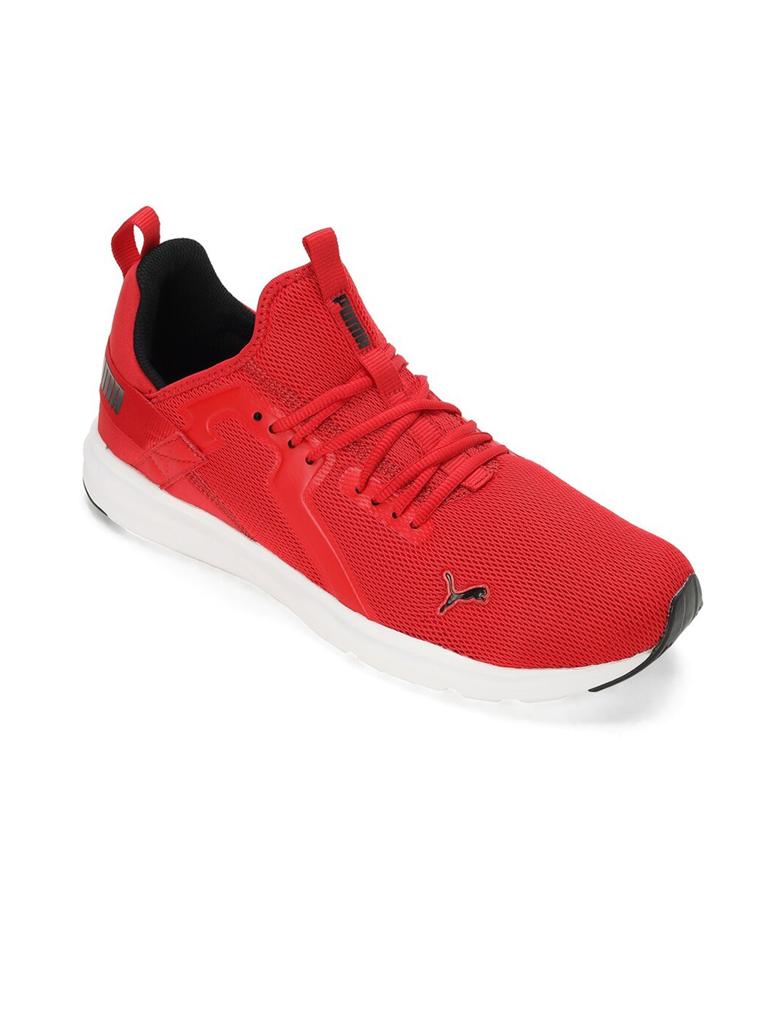 

Puma Men Enzo Stridance Textured Running Shoes, Red