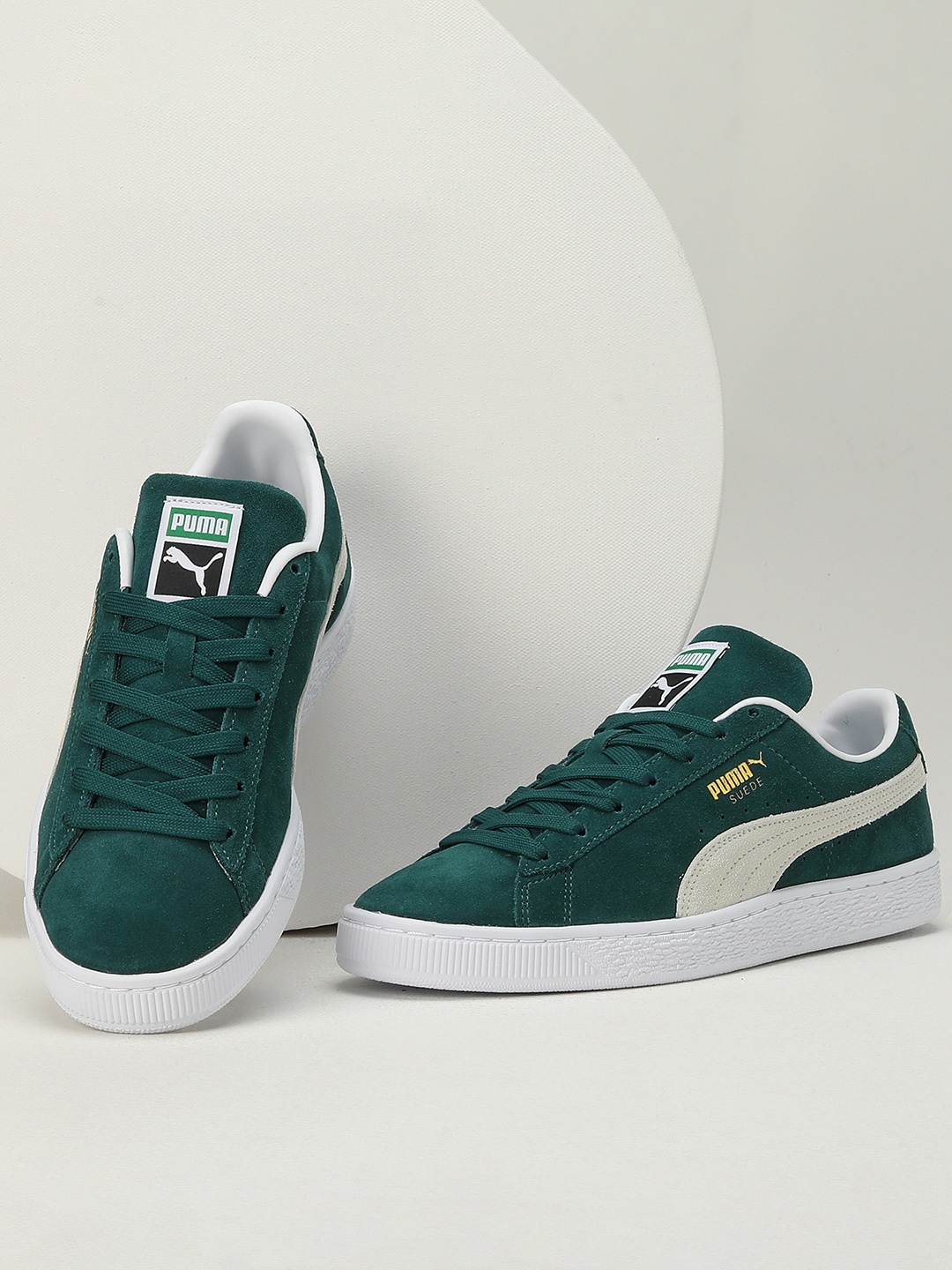 

Puma Men Suede Classic XXI Sneakers, Green