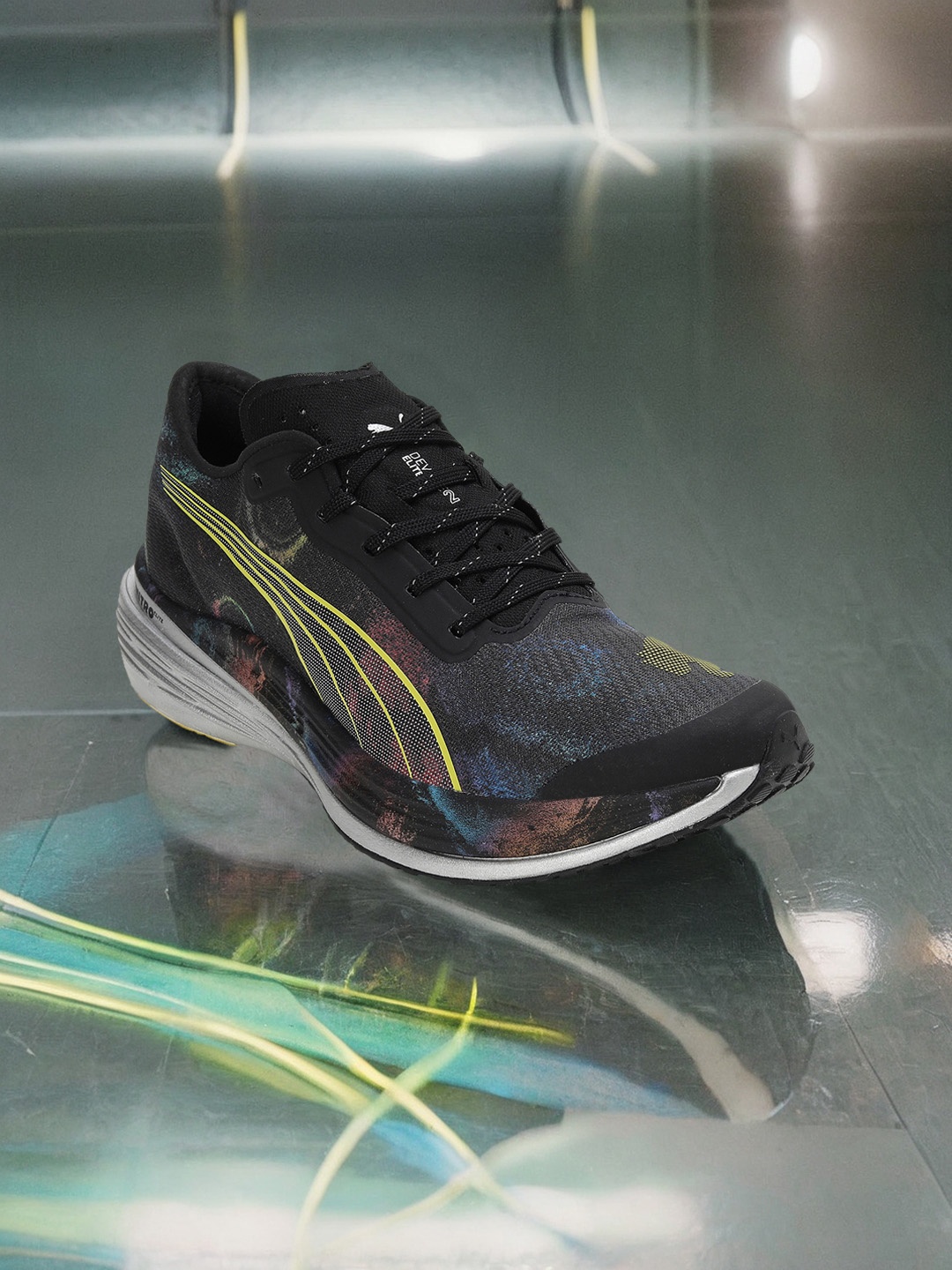 

Puma Men Deviate NITRO Elite 2 'Marathon Series' Running Shoes, Black