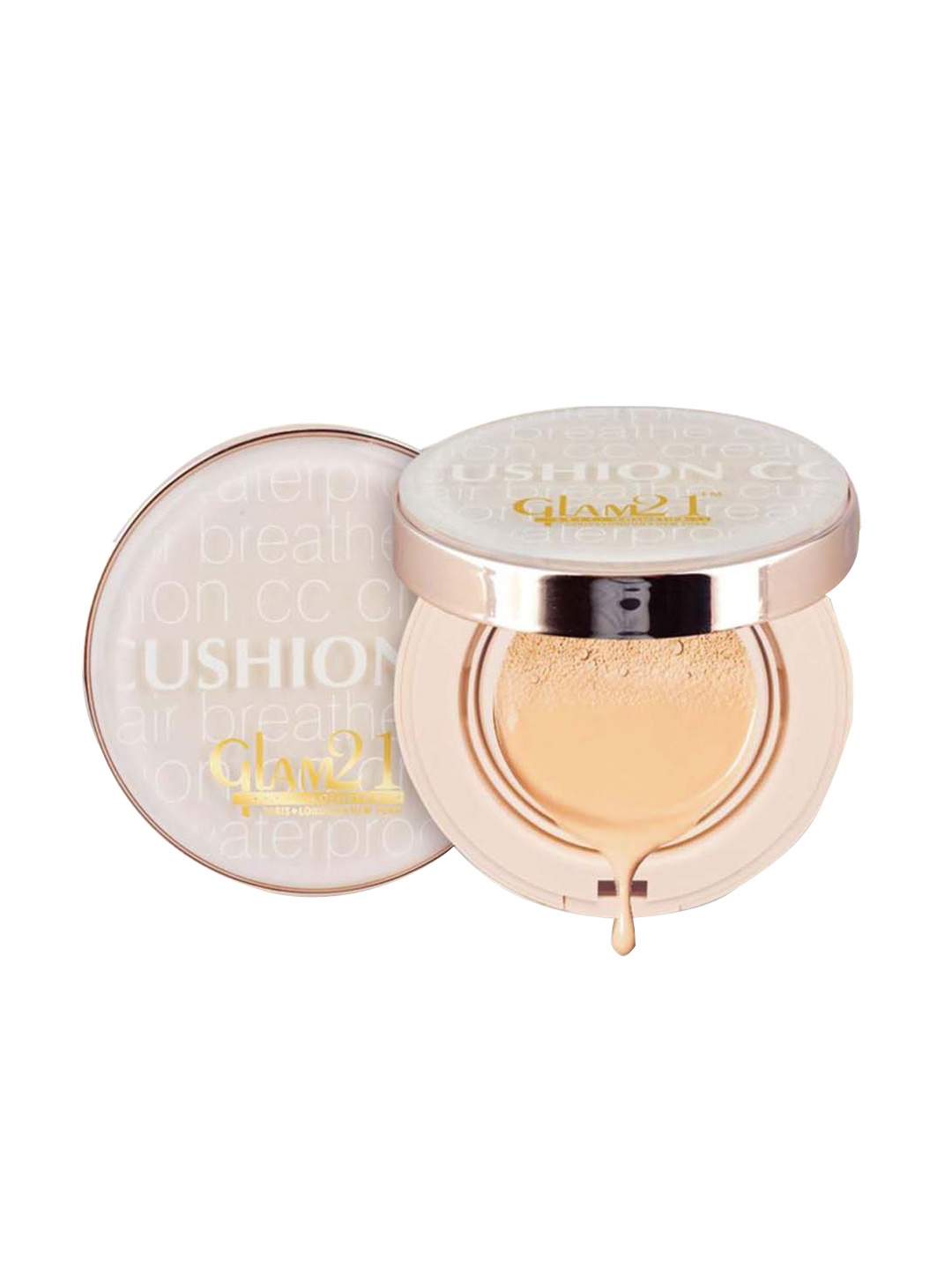 

GLAM21 Cushion Matte Long Lasting Compact Powder - Shade 03, Beige