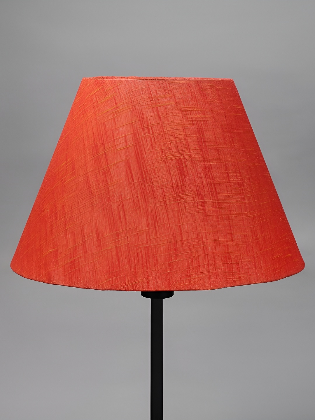 

BTR CRAFTS 2 Pieces Textured Frustum Shaped Contemporary Floor Lamp Shades, Red