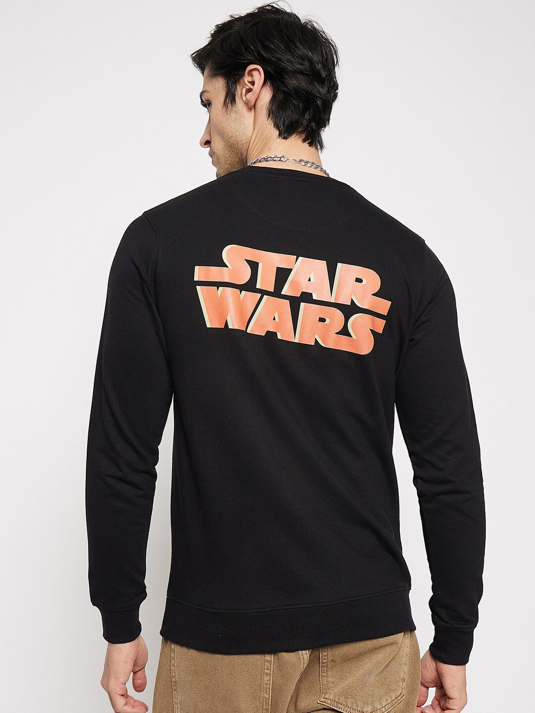 

Kook N Keech Star Wars Printed Pullover, Black