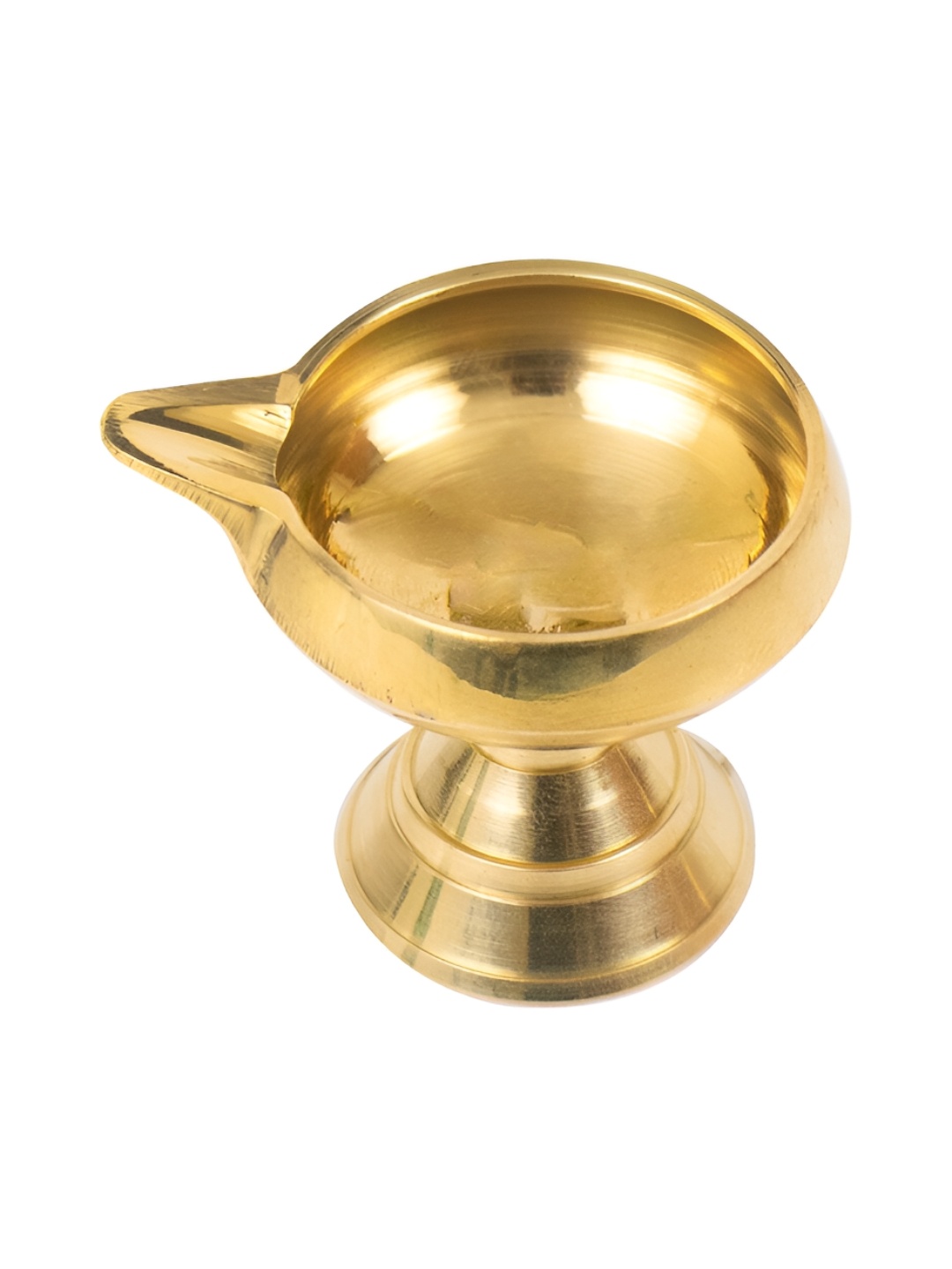 

Spillbox Gold Toned Brass Kuber Special Diya