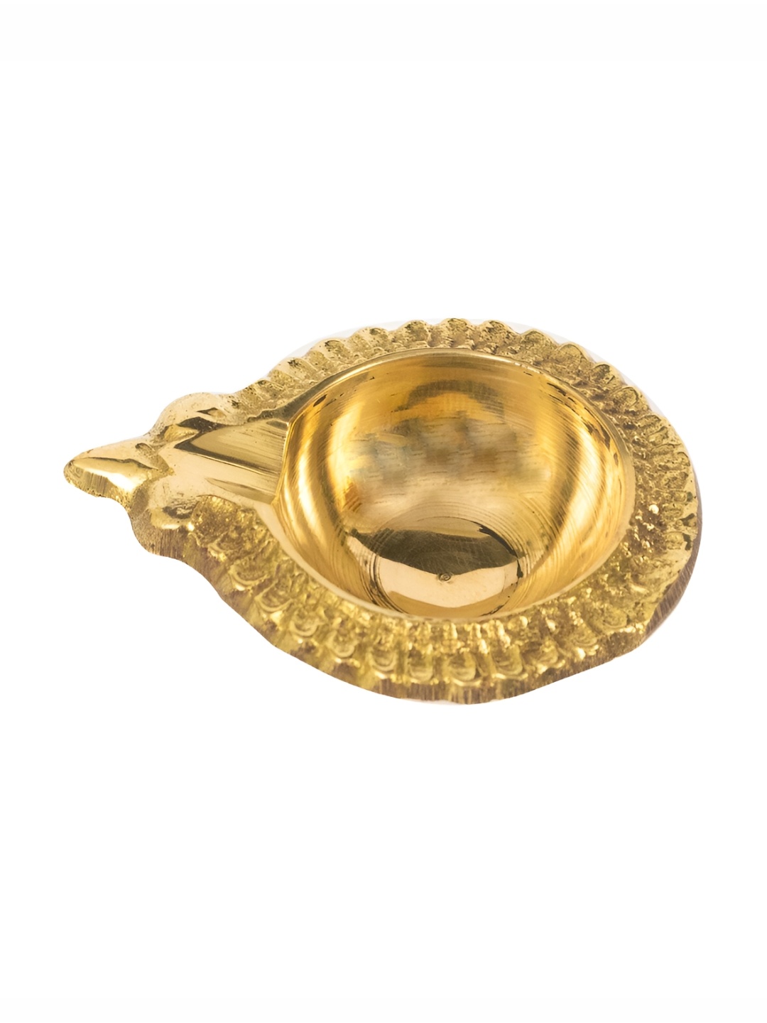 

Spillbox Gold Toned Laksmi Kuber Diya Pooja Essentials