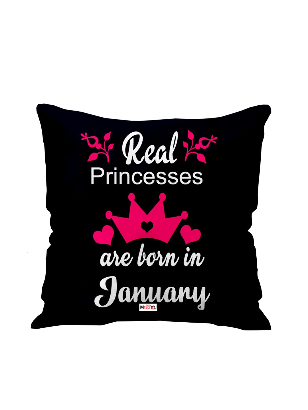 

ME & YOU Black & White Printed Fibre Filled Cushion