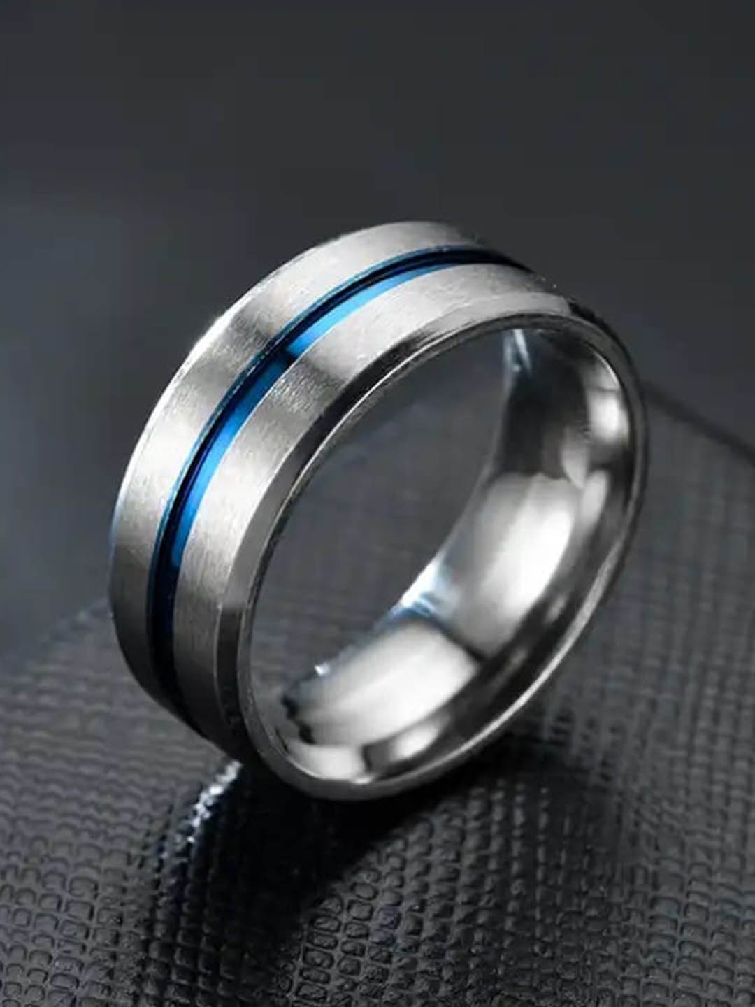 

MEENAZ Silver-Plated Band Finger Ring