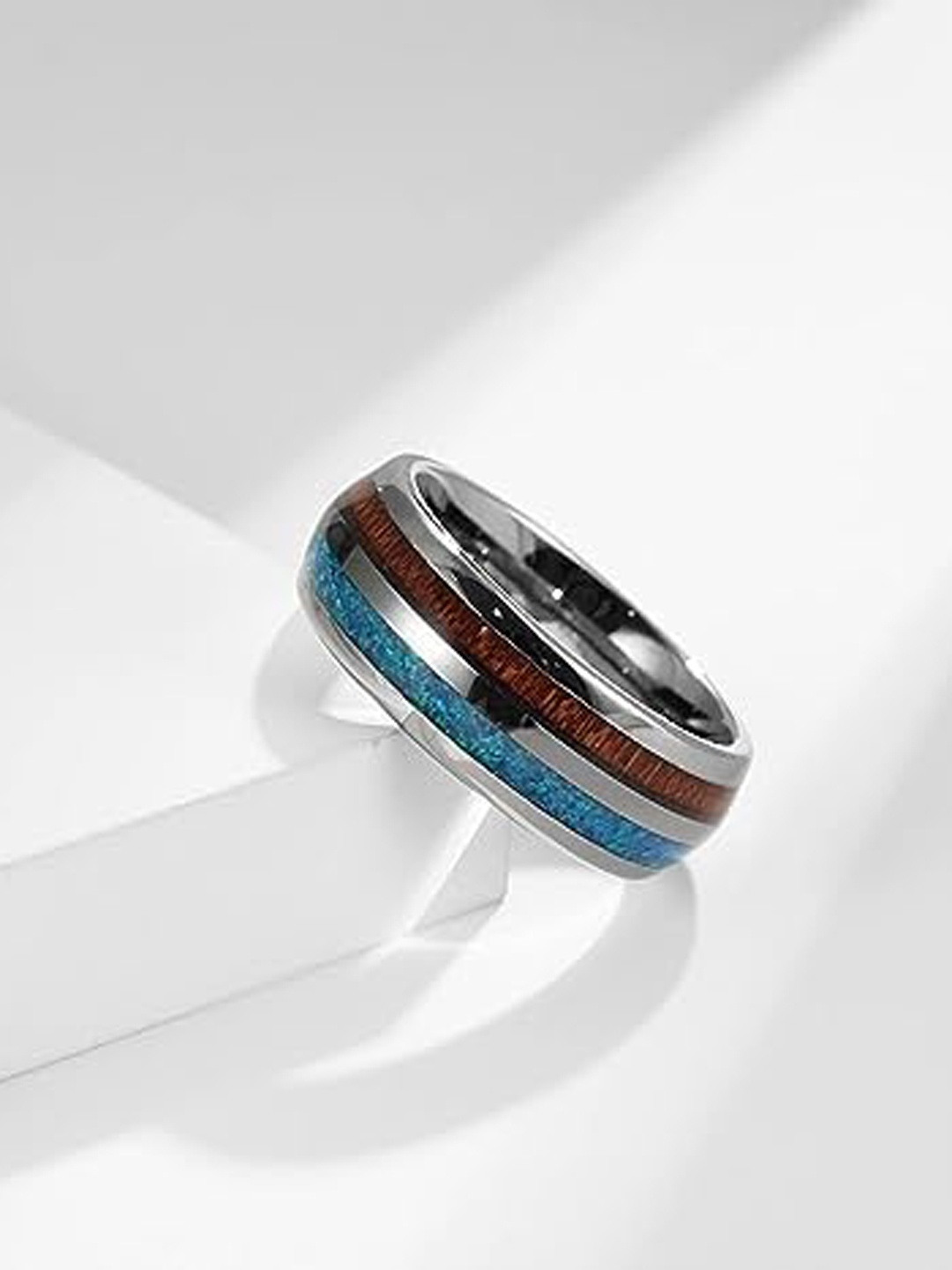 

MEENAZ Silver-Plated Band Finger Ring
