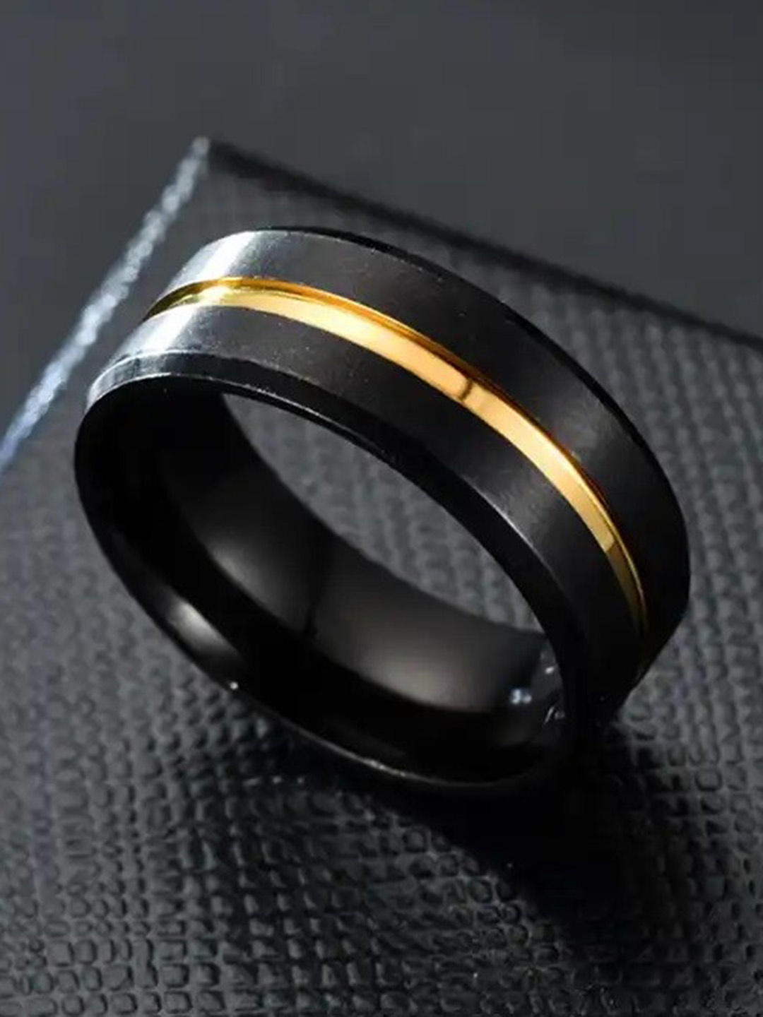 

MEENAZ Men Silver-Plated Band Finger Ring