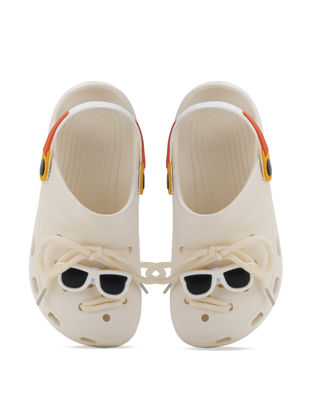 

CASSIEY Women Comfortable Lightweight Clogs, Cream