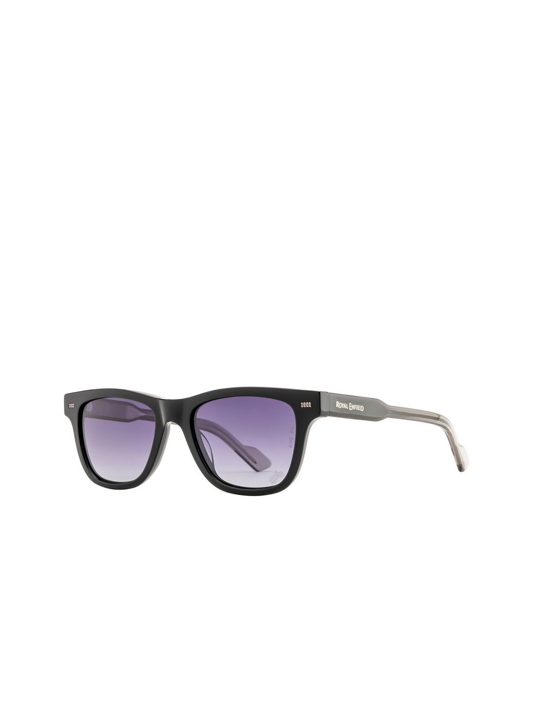 

Royal Enfield Men Lens & Wayfarer Sunglasses With Polarised And UV Protected Lens, Grey