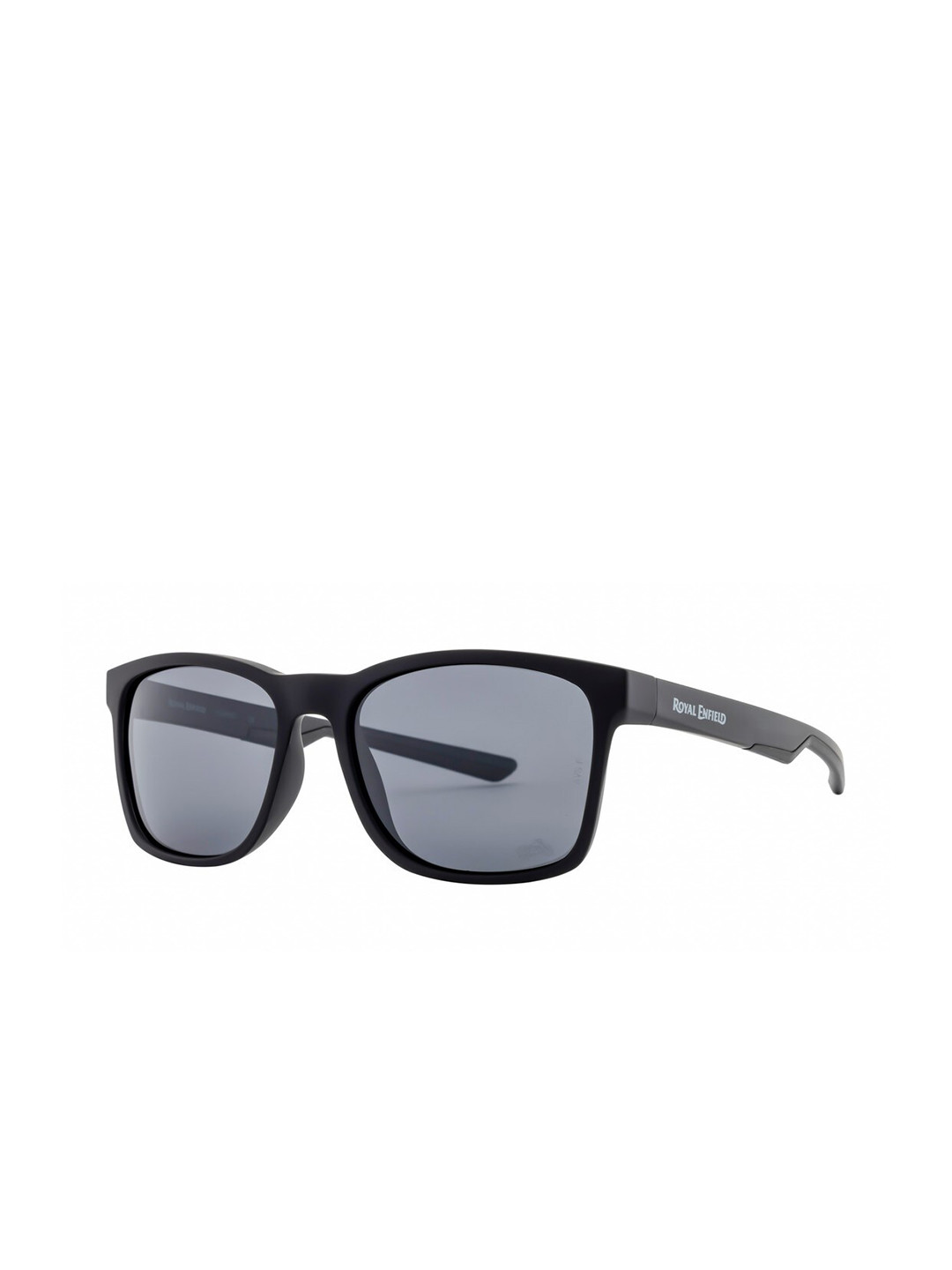 

Royal Enfield Men Lens & Wayfarer Sunglasses With Polarised And UV Protected Lens, Grey