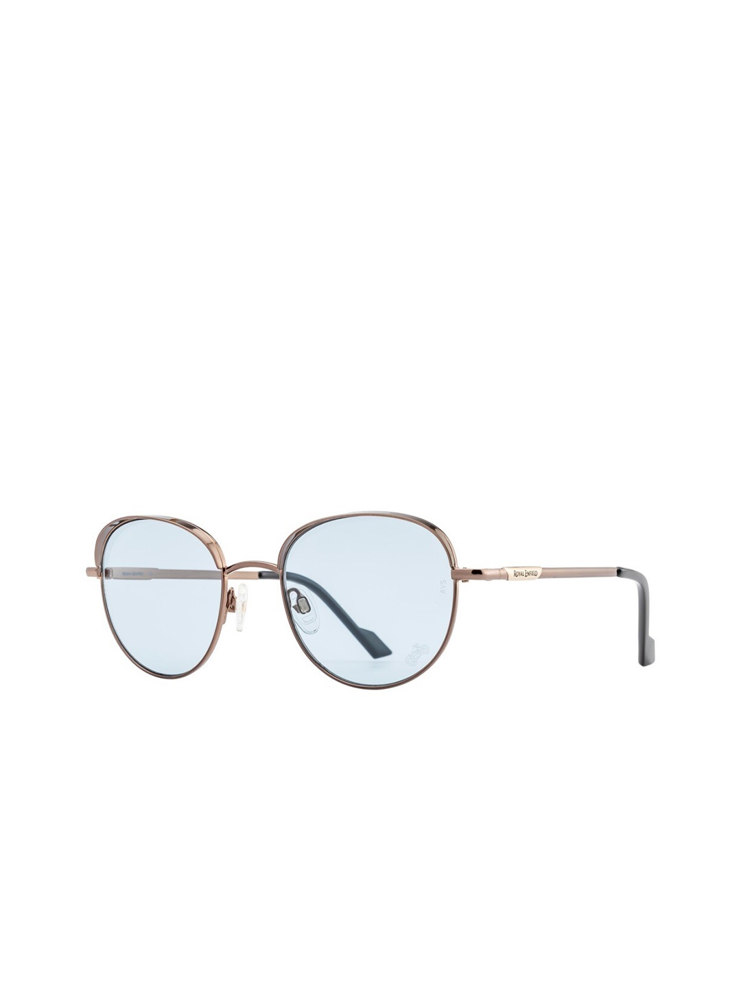 

Royal Enfield Men Lens & Round Sunglasses With UV Protected Lens, Blue