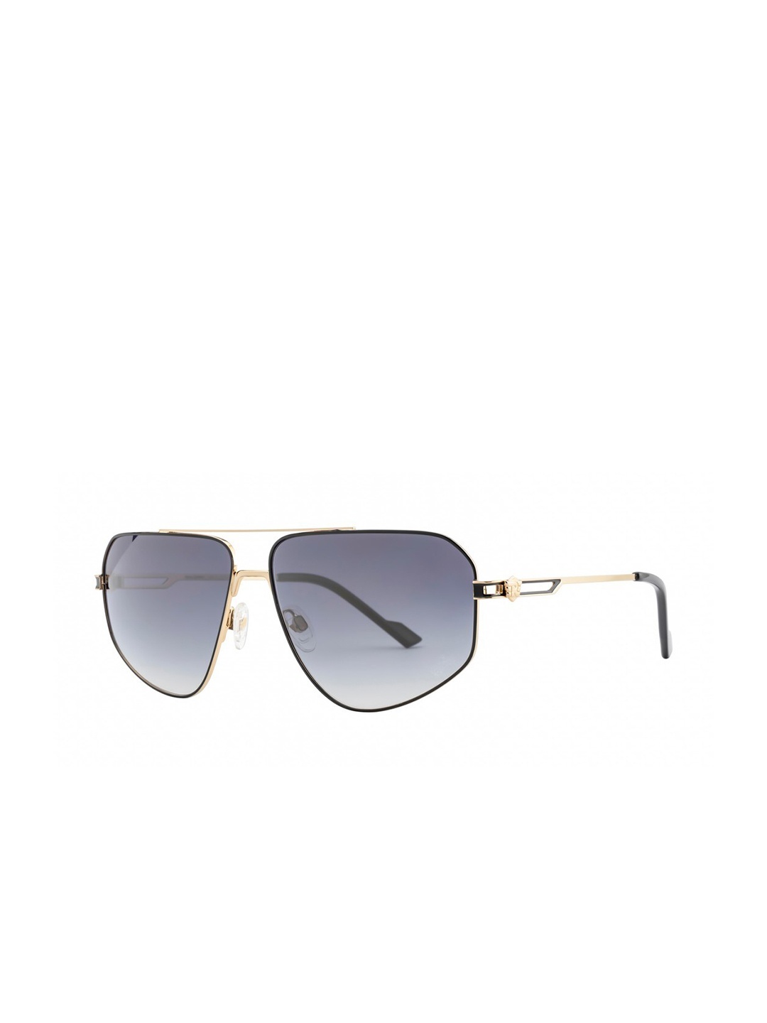 

Royal Enfield Men Aviator Sunglasses with UV Protected Lens RE-20015-C03, Grey