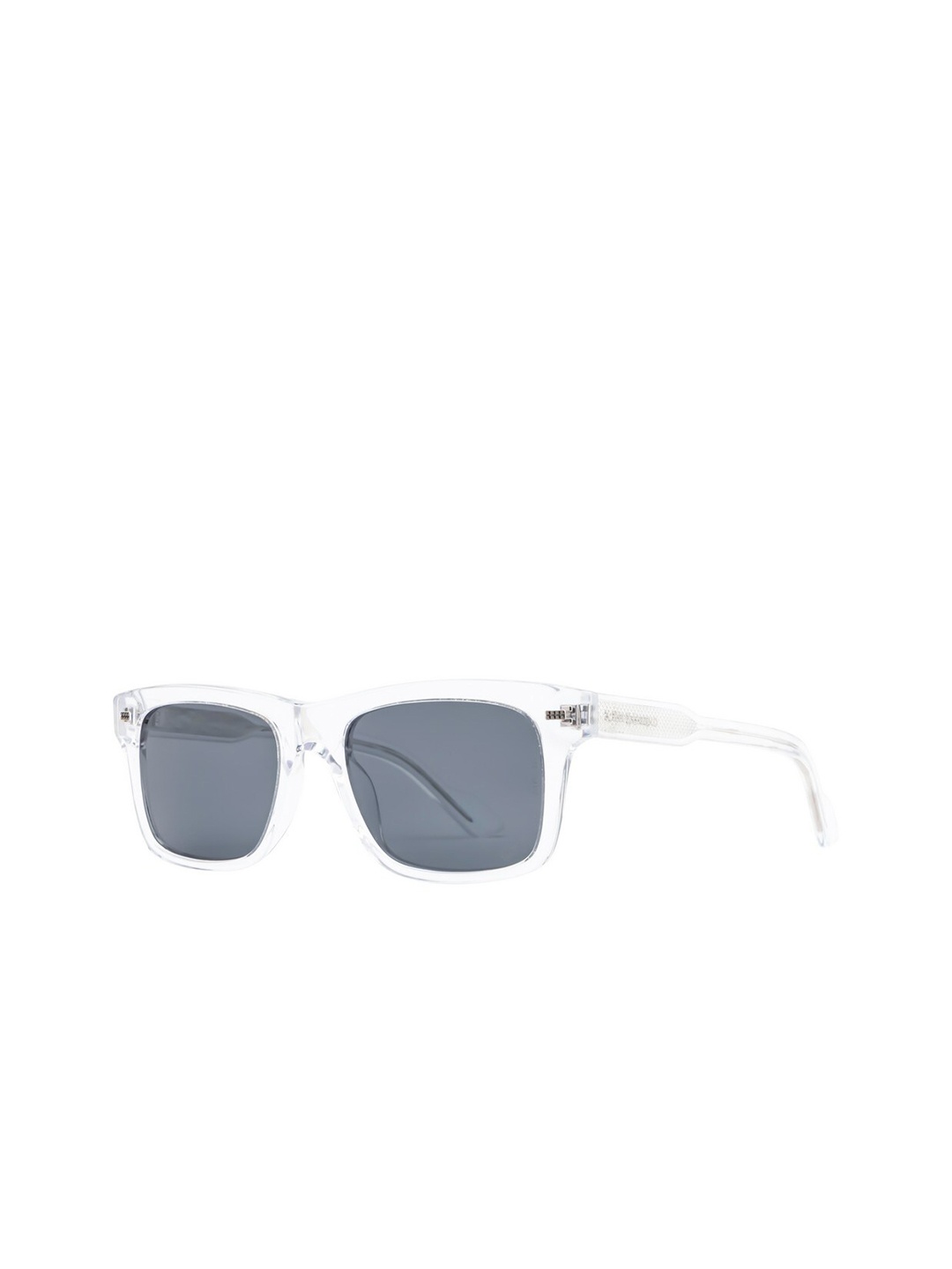 

Royal Enfield Men Wayfarer Sunglasses with Polarised and UV Protected Lens RE-20011-C06, Grey