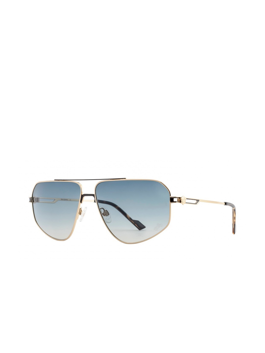 

Royal Enfield Men Aviator Sunglasses With UV Protected Lens, Green