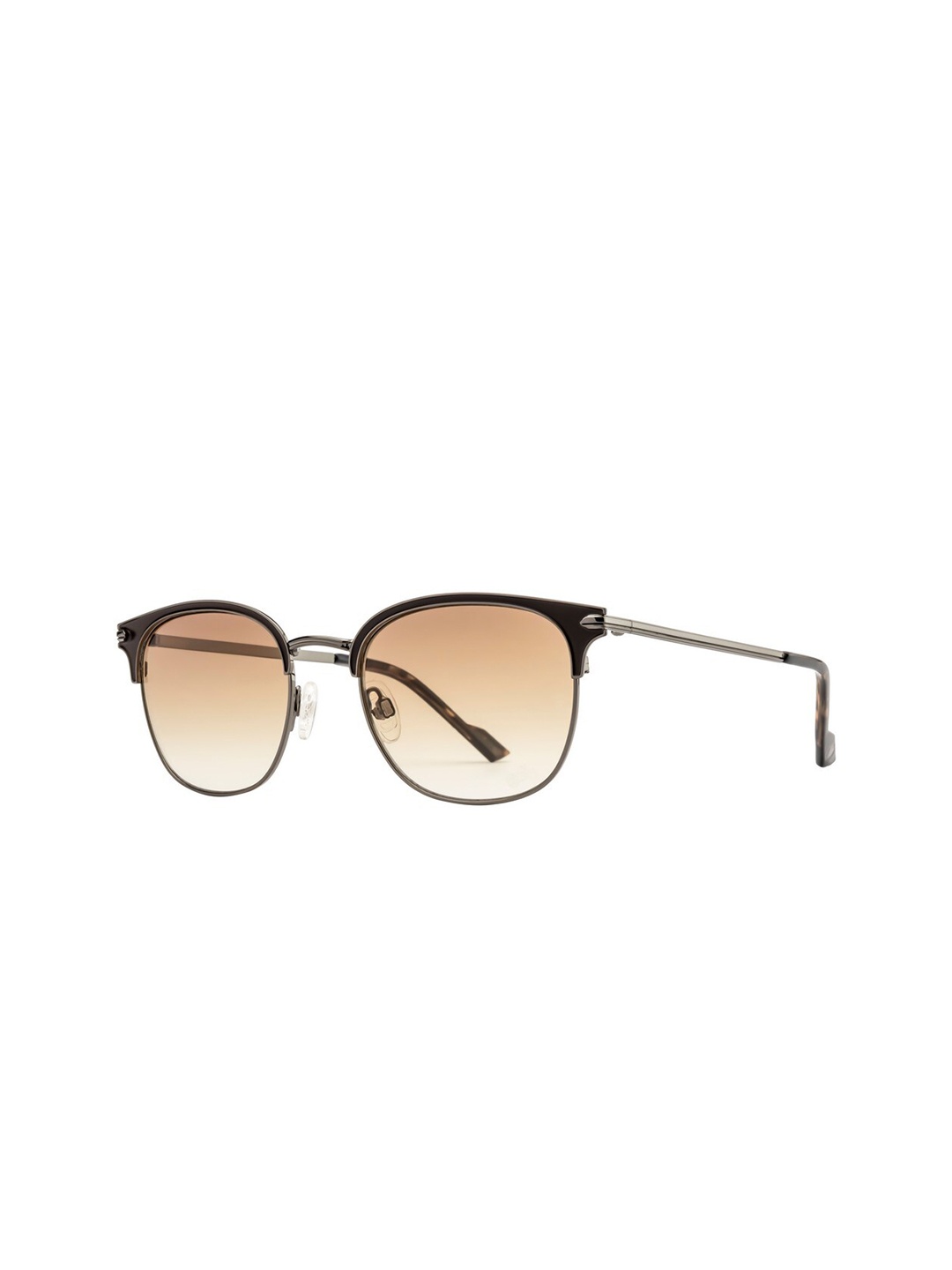 

Royal Enfield Men Round Sunglasses with UV Protected Lens RE-20005-C05, Brown