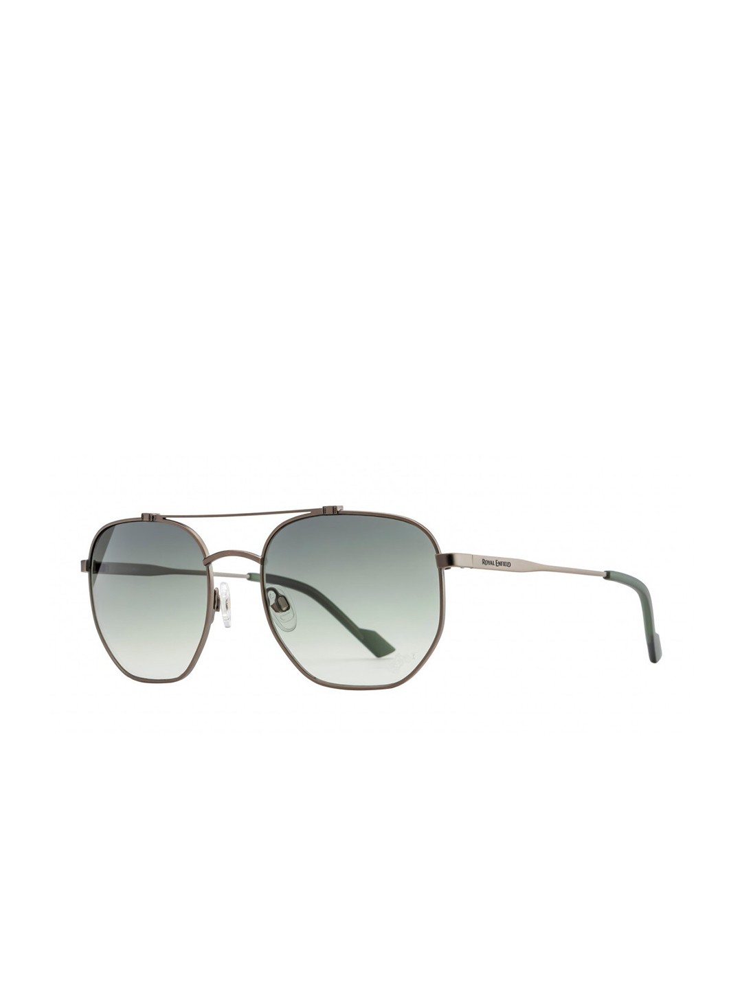 

Royal Enfield Men Square Sunglasses with UV Protected Lens RE-20010-C02, Green