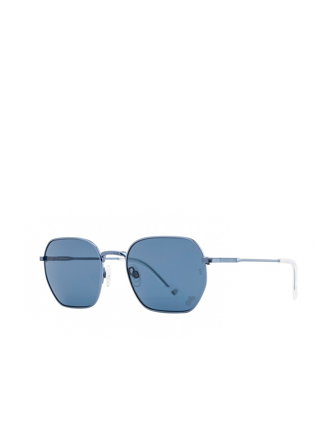 

Royal Enfield Men Square Sunglasses with UV Protected Lens RE-20013-C06, Blue