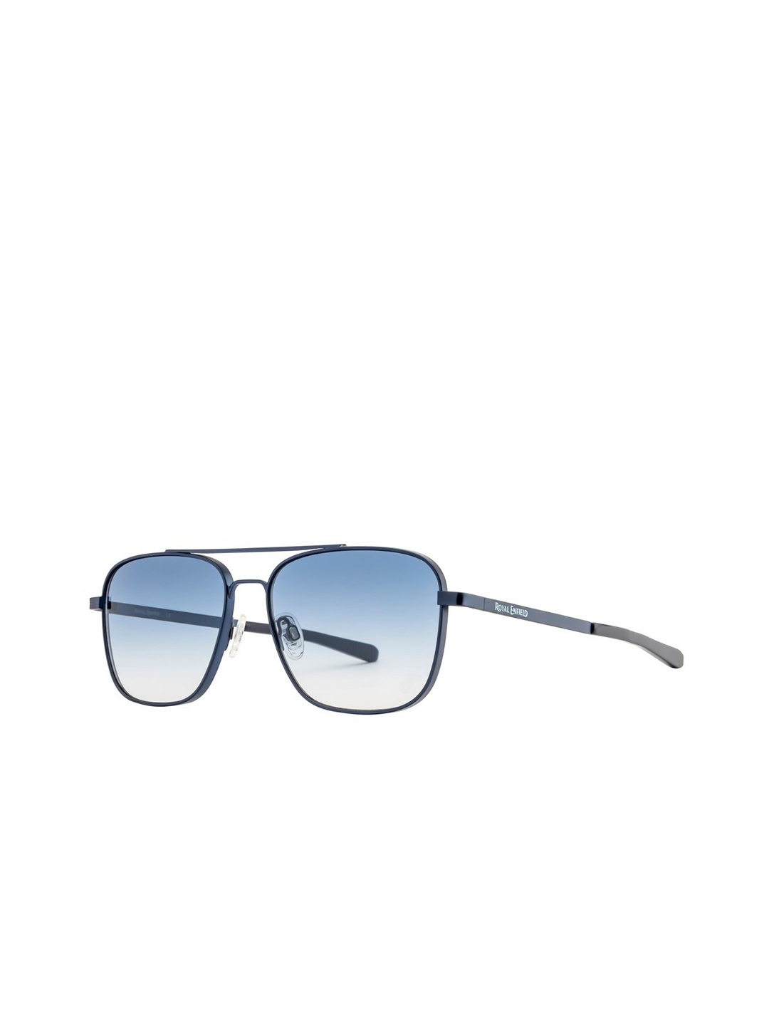 

Royal Enfield Men Square Sunglasses with UV Protected Lens RE-20001-C06, Blue